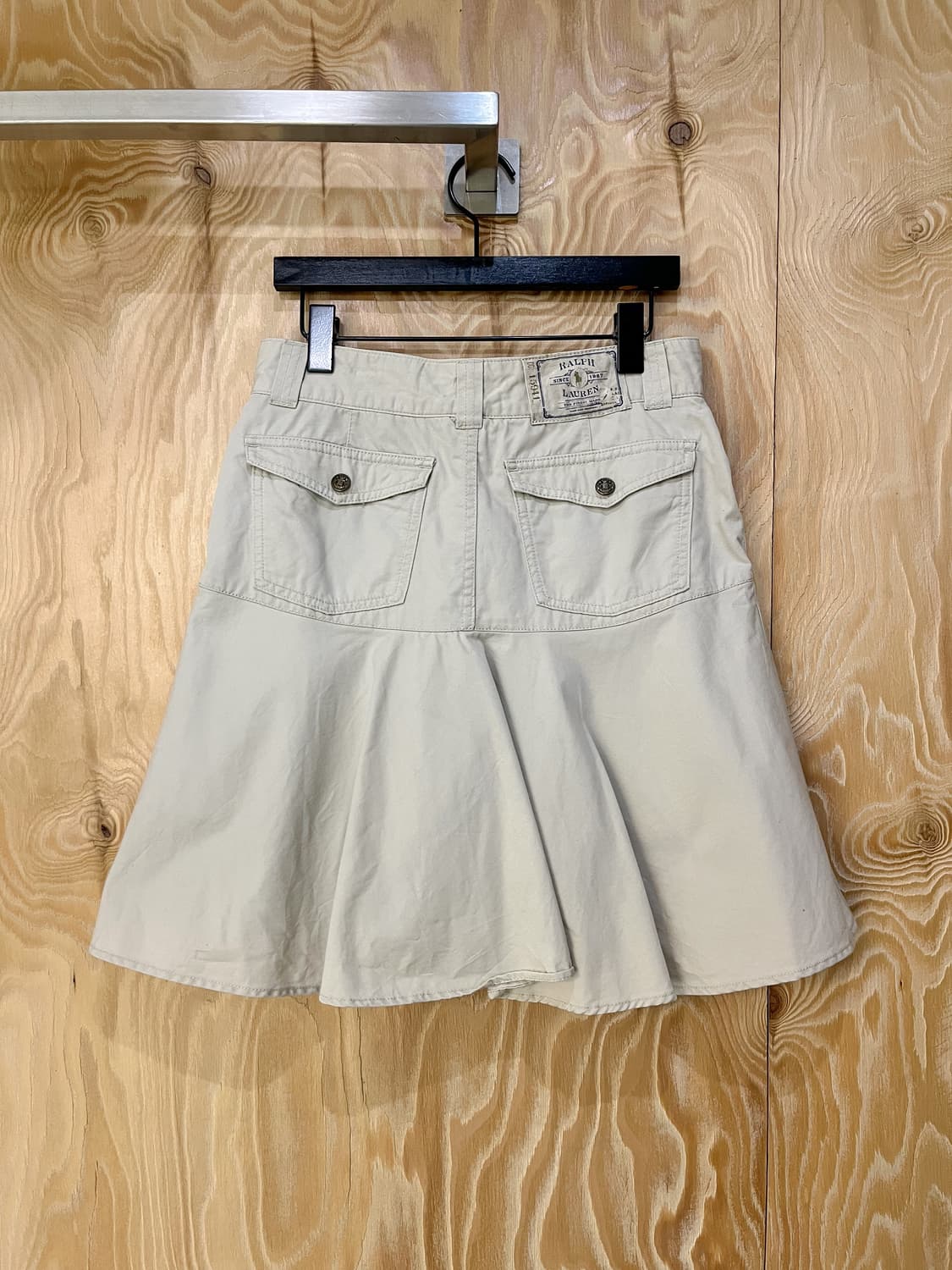 폴로 랄프 로렌 라이트 베이지 미니 스커트 상품이미지5