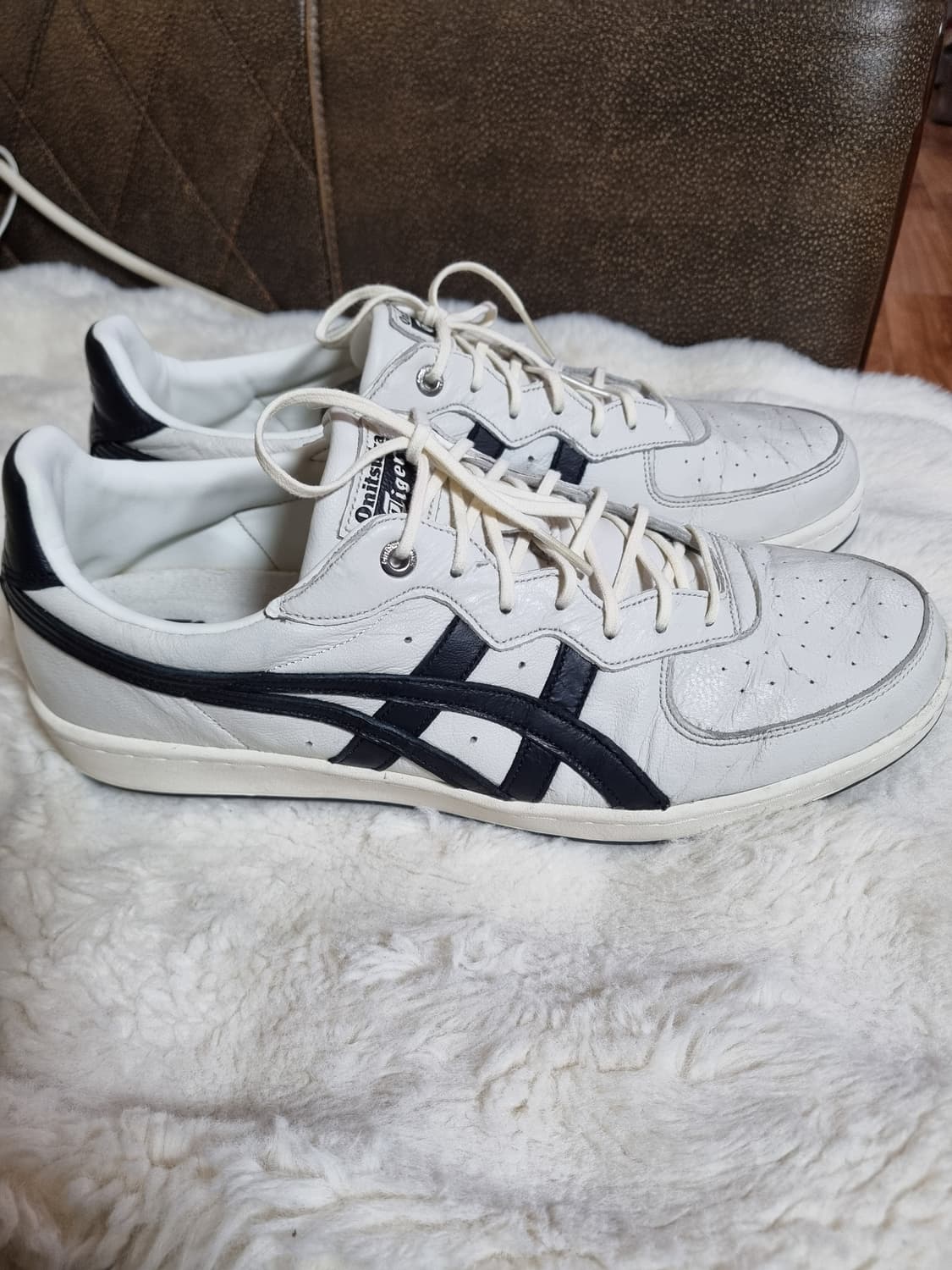 오니츠카 타이거 GSM 크림 블랙 280 상품이미지4