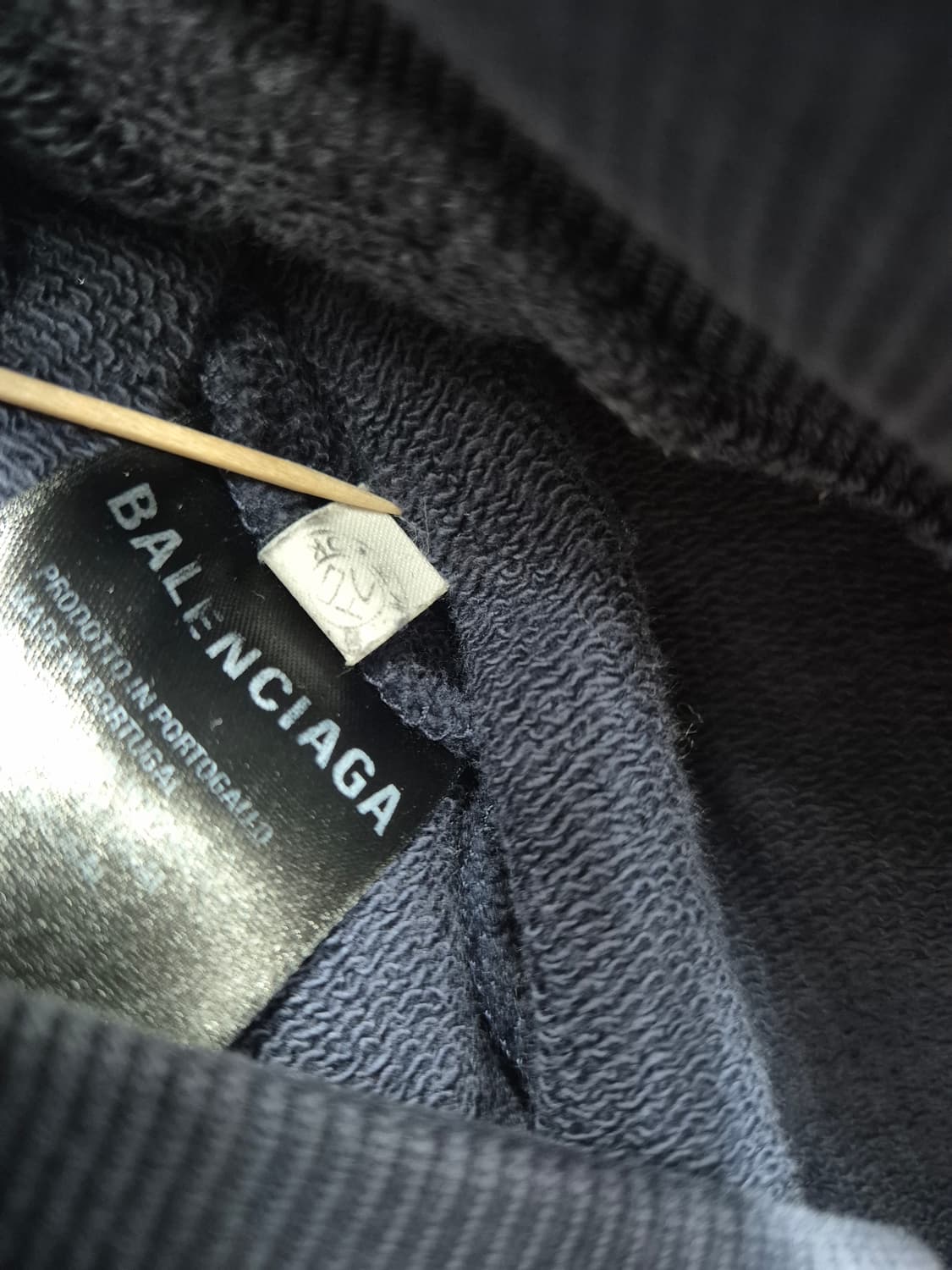 발렌시아가 후드티 폴리티컬 캠페인 라지 그레이 / 100(정품) 상품이미지8