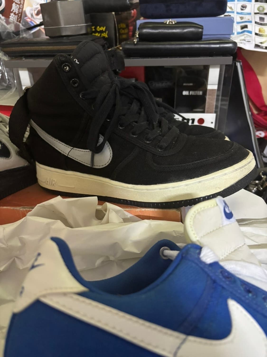 나이키 에어포스1 검은 265  상품이미지1