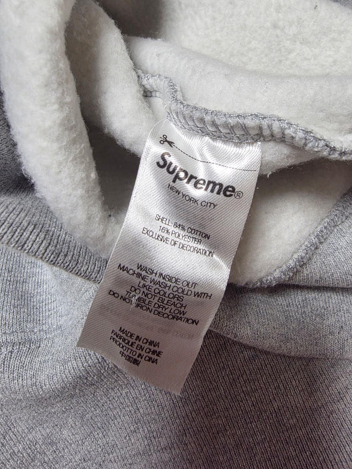[M] 슈프림 Scattered Applique Hooded Sweats 상품이미지9
