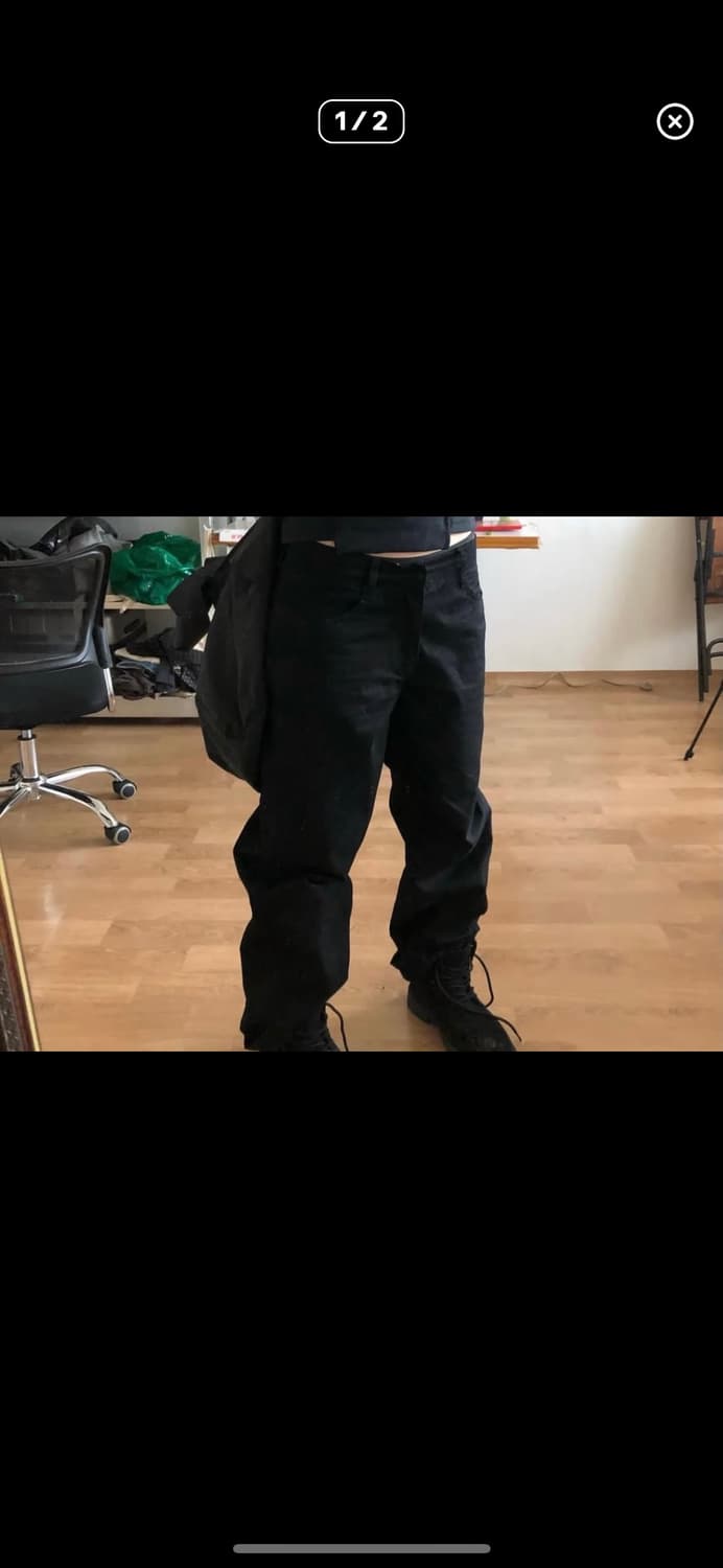 스웨이드 기명님 콜라보 팬츠 상품이미지1