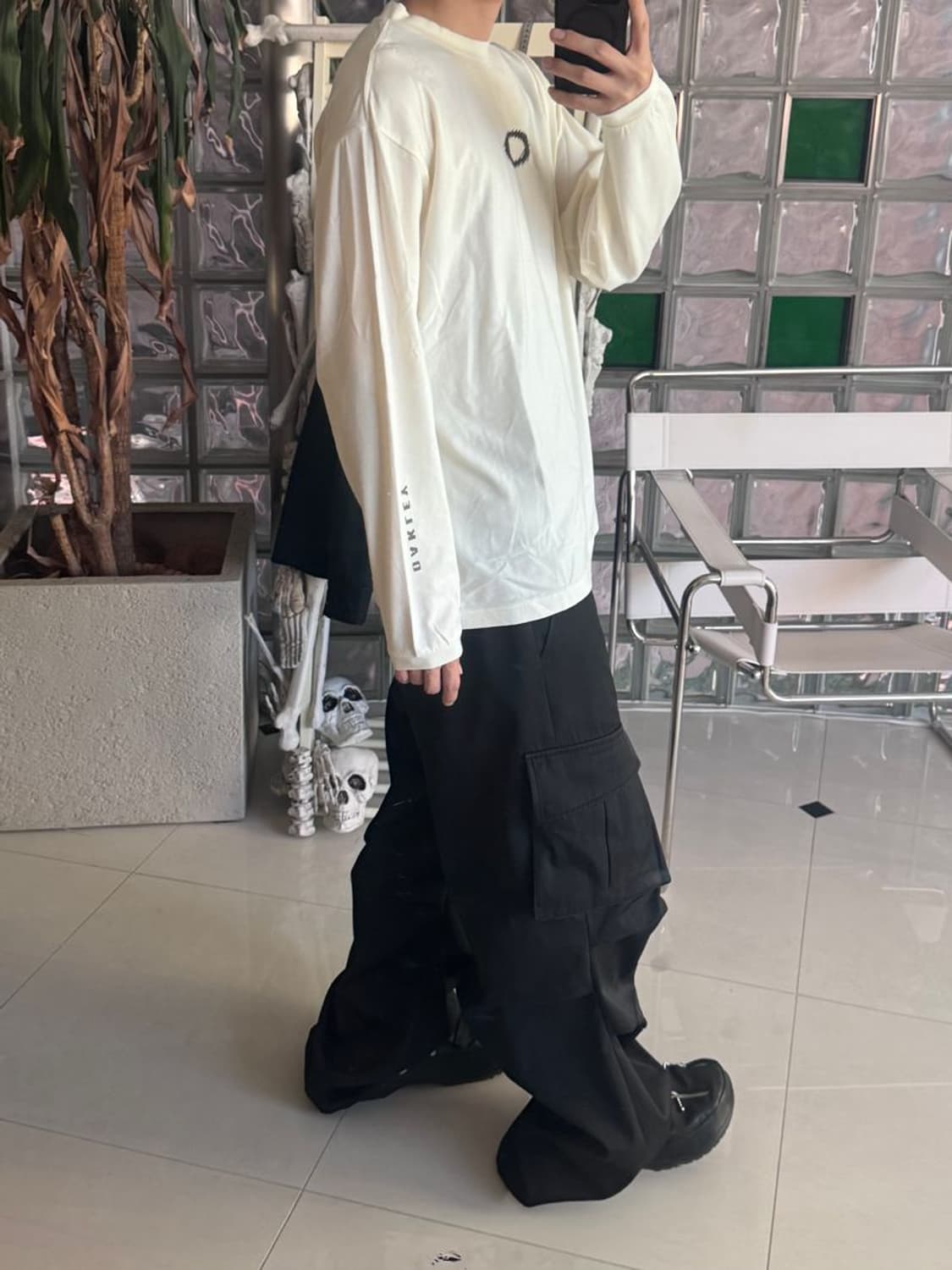 RETRO LS TEE 레트로 LS 티셔츠 FOA408131 상품이미지3