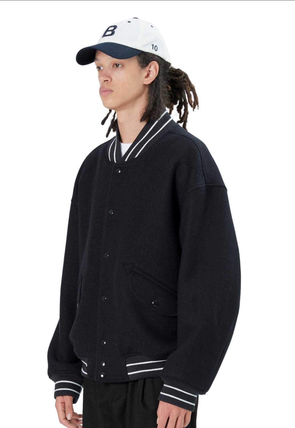 브라운야드 바시티 스타디움 자켓 다크네이비 2사이즈 상품이미지1