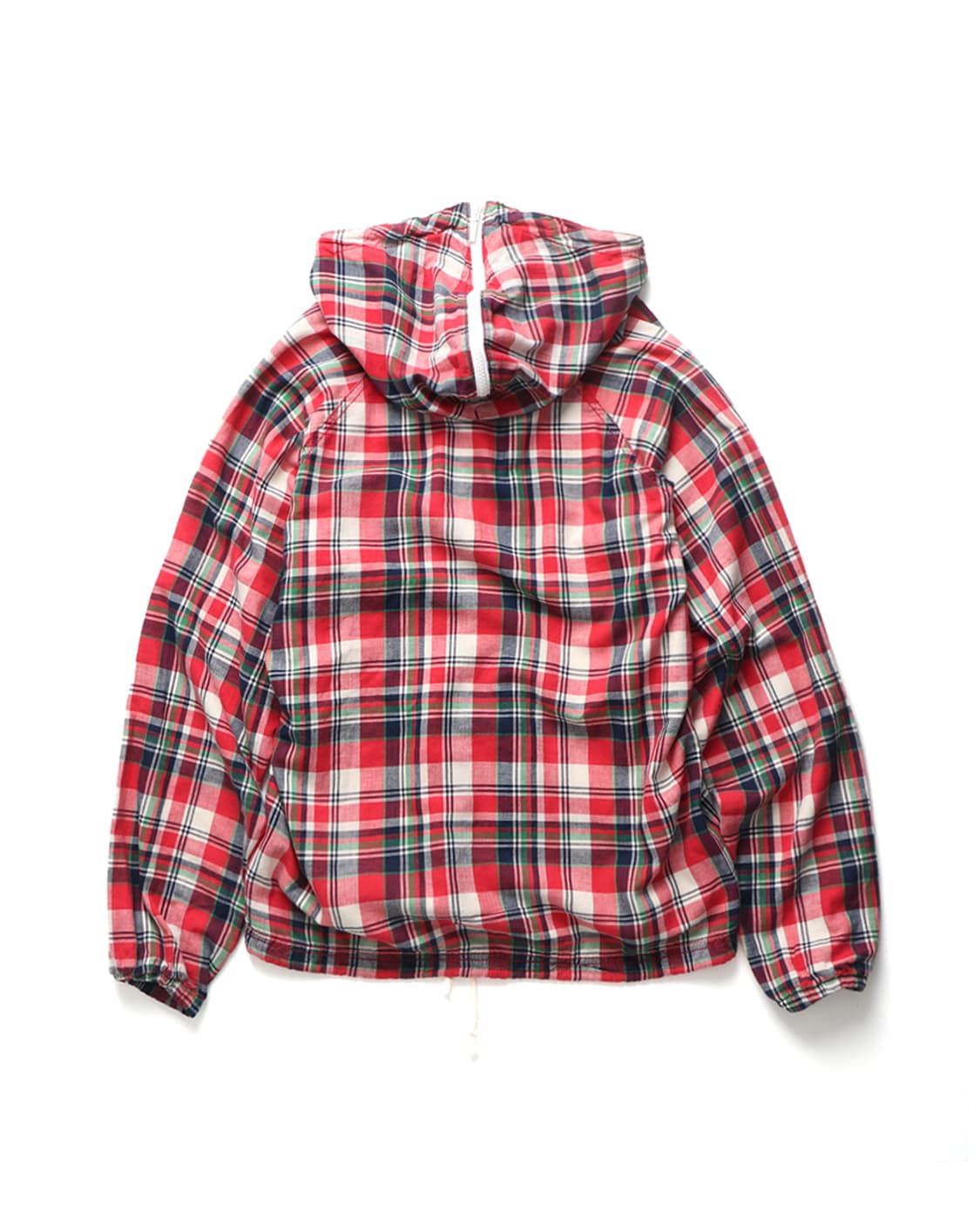 빔즈 BEAMS Madras Check Hoodie 상품이미지2