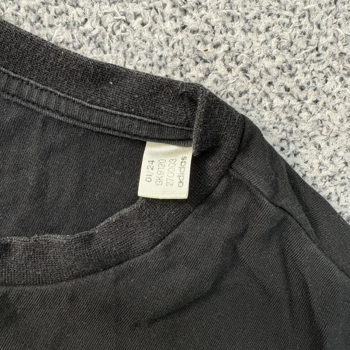 L 아디다스 빅로고 반팔 티셔츠 0414J 상품이미지4