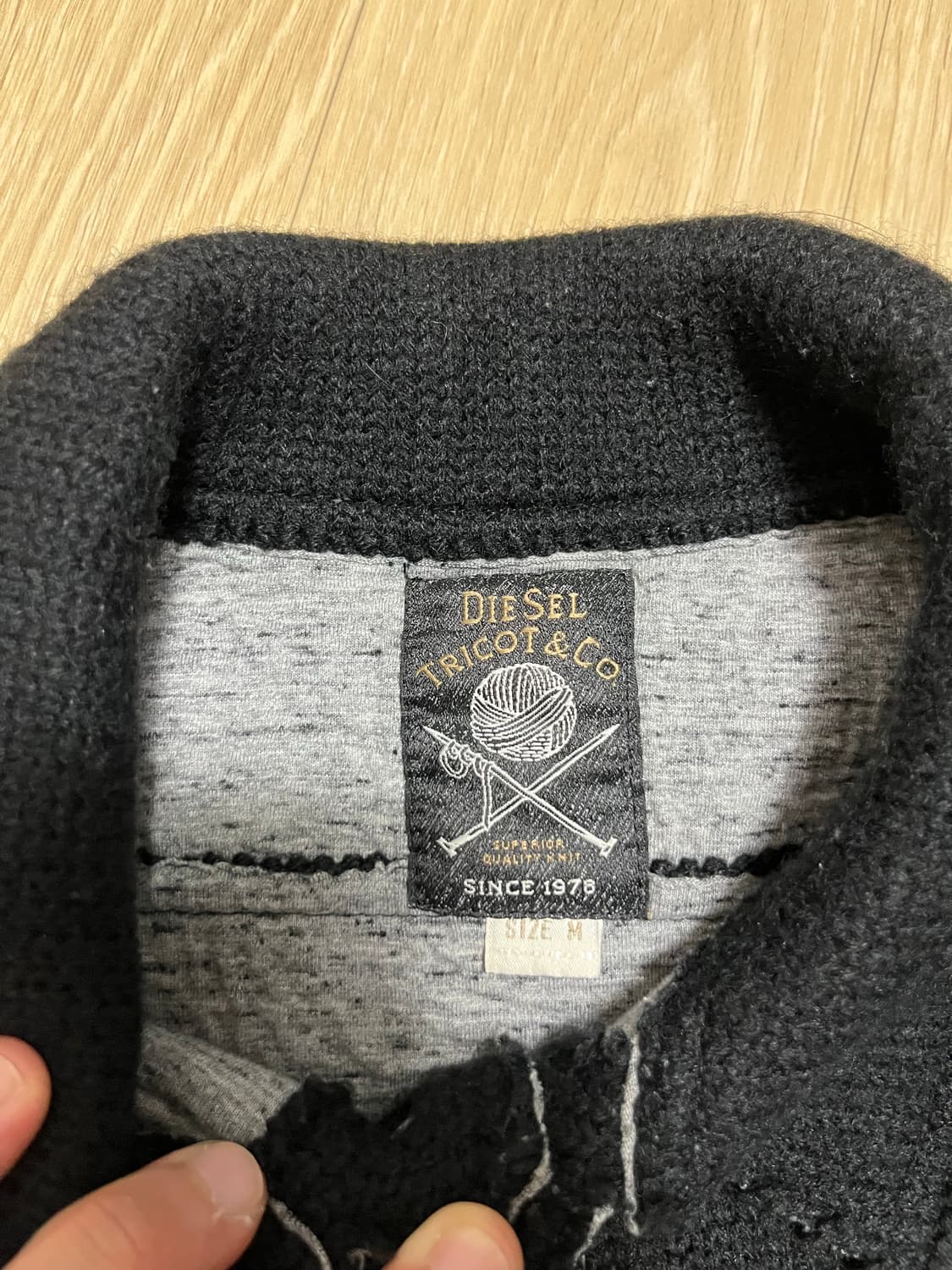 Diesel 디젤 니트 트러커 상품이미지3