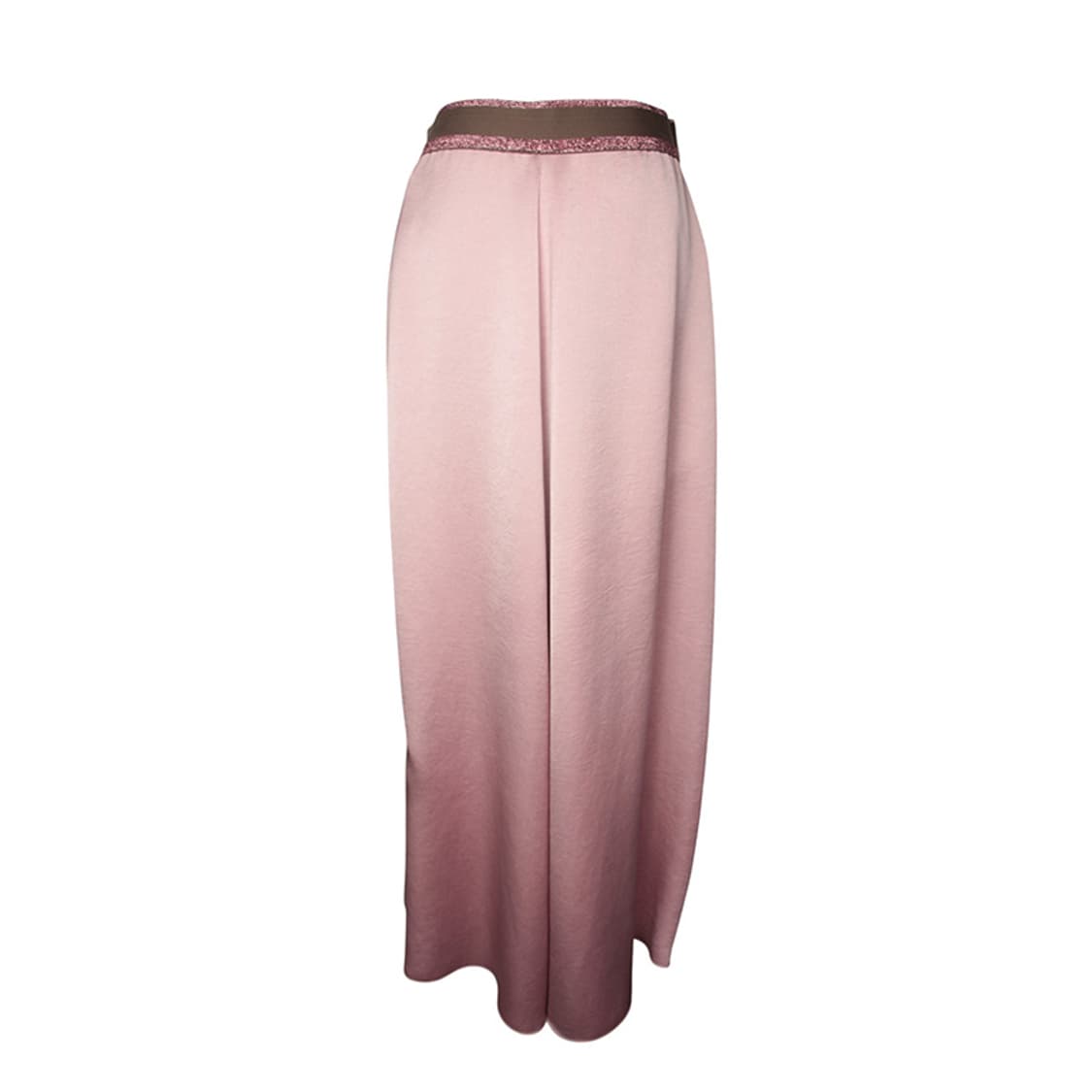 막스마라 인트렌드 쉘핑크 새틴 밴딩 스커트 66 상품이미지1