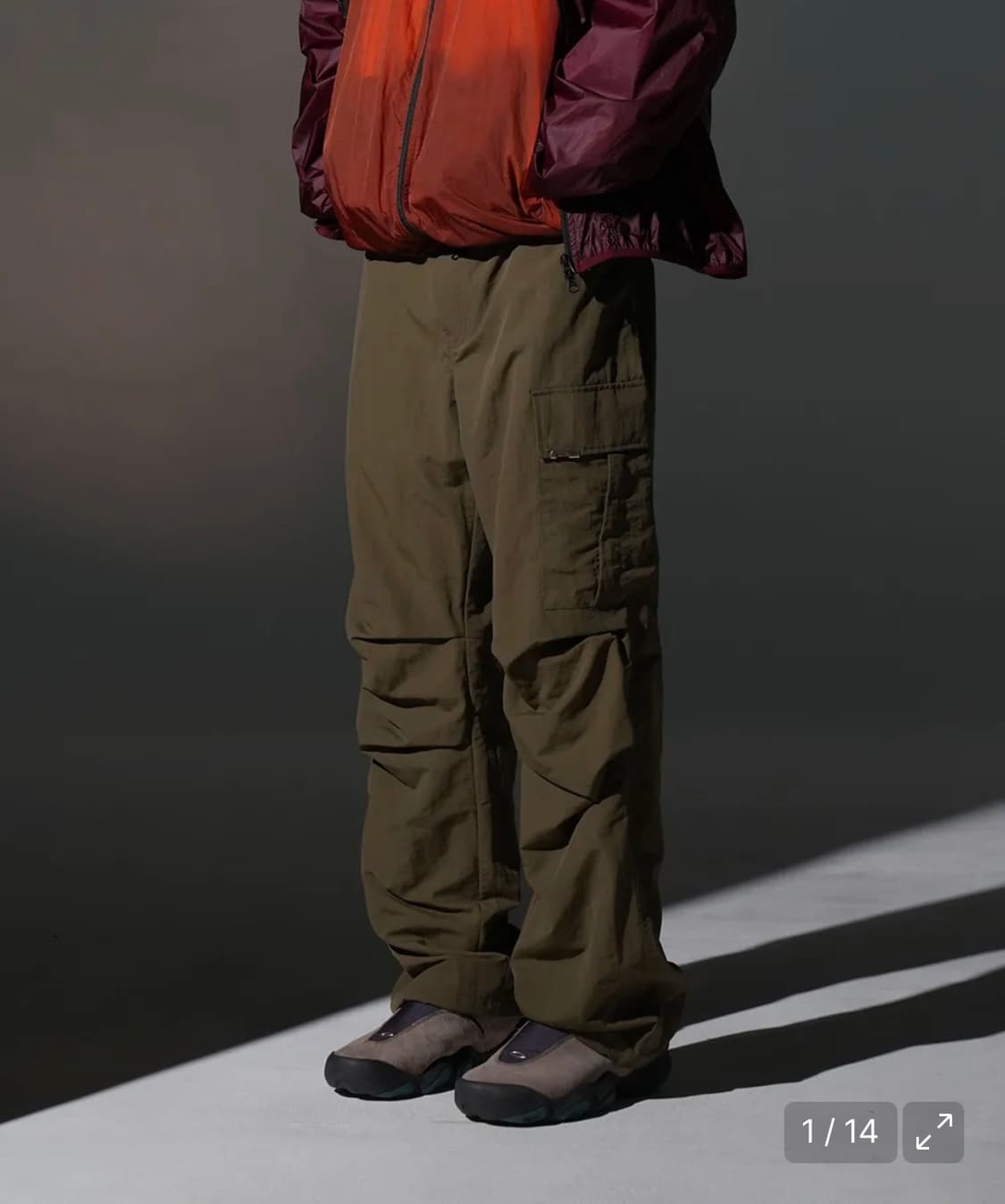 ESSENTIAL CARGO PANTS [KHAKI] 상품이미지1