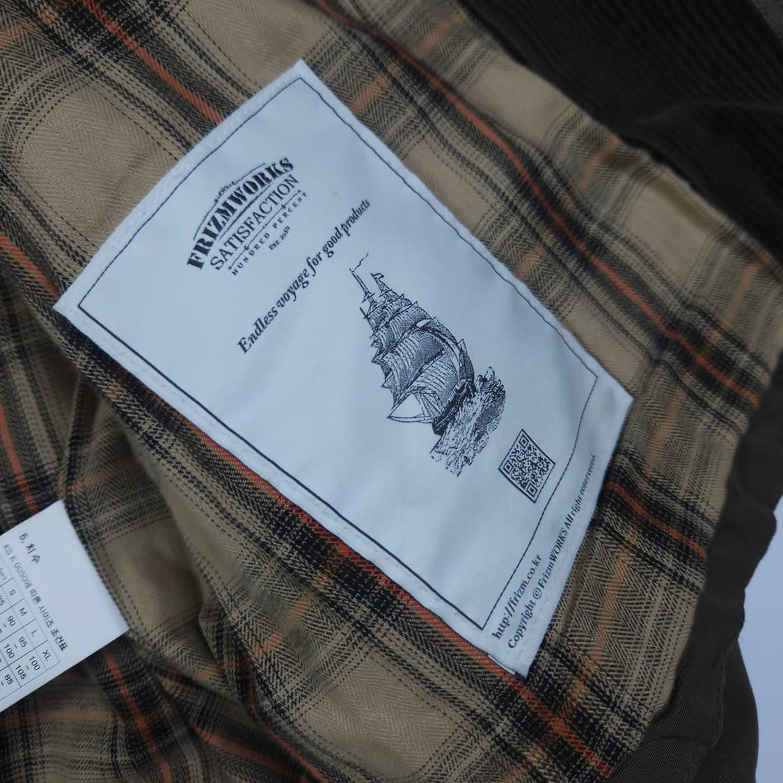 프리즘웍스 헤리티지 헌팅 자켓  상품이미지6