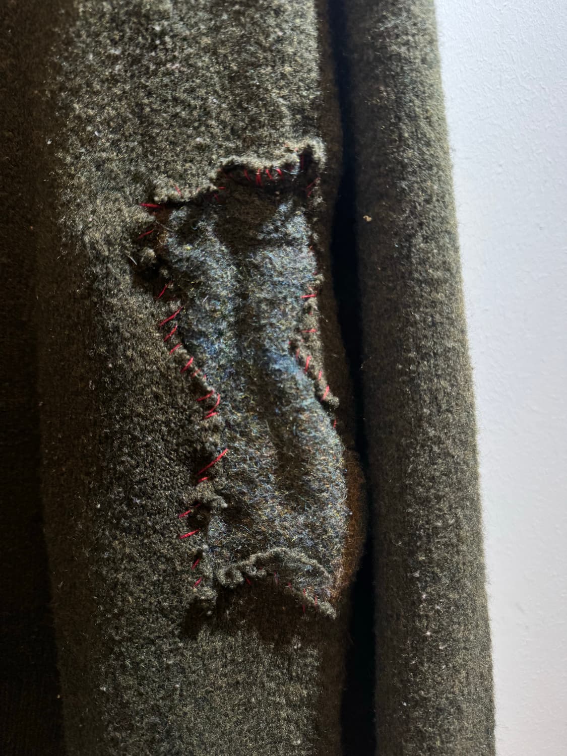 빈티지 패치 니트 상품이미지8