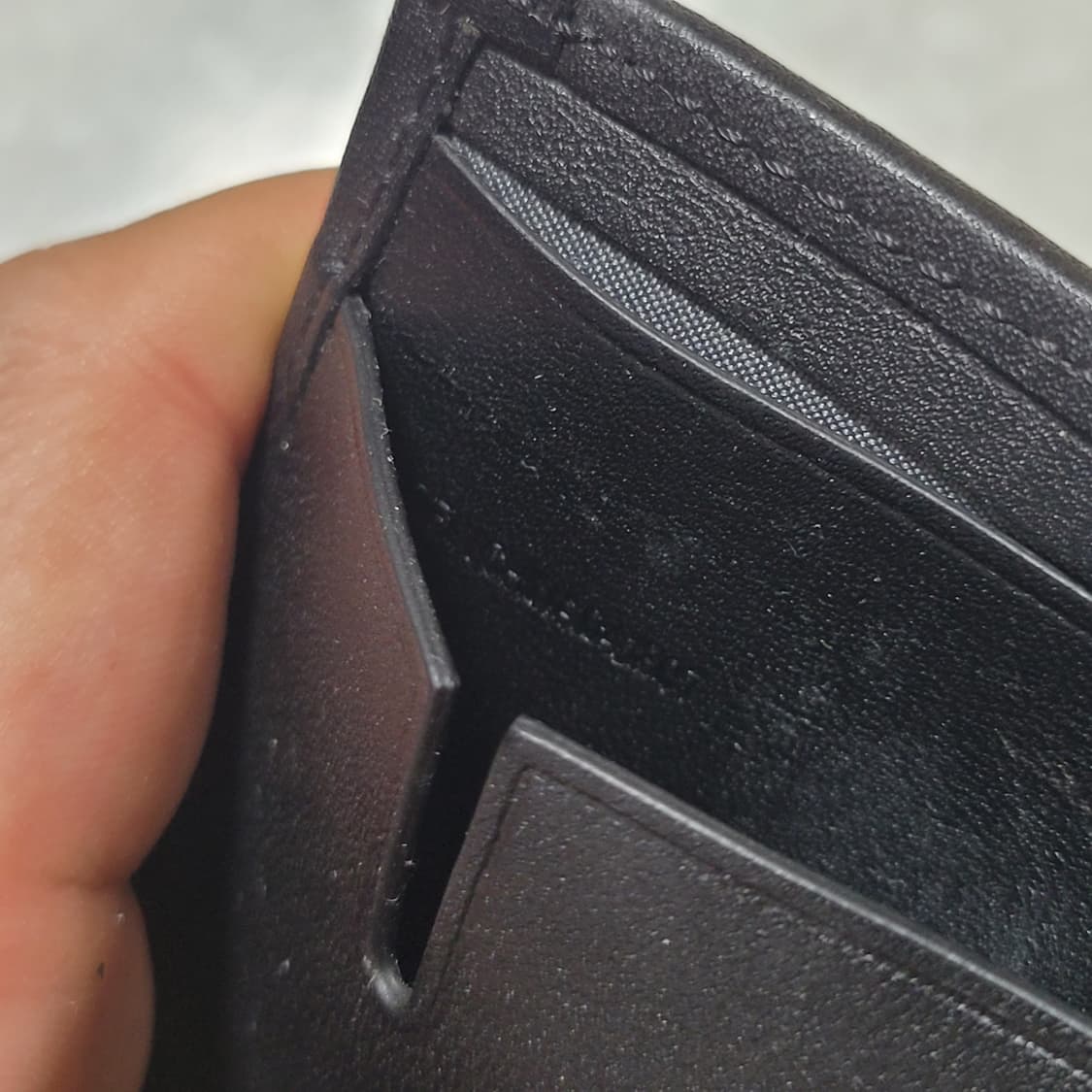 정품 투미 블랙 명함 지갑 상품이미지9