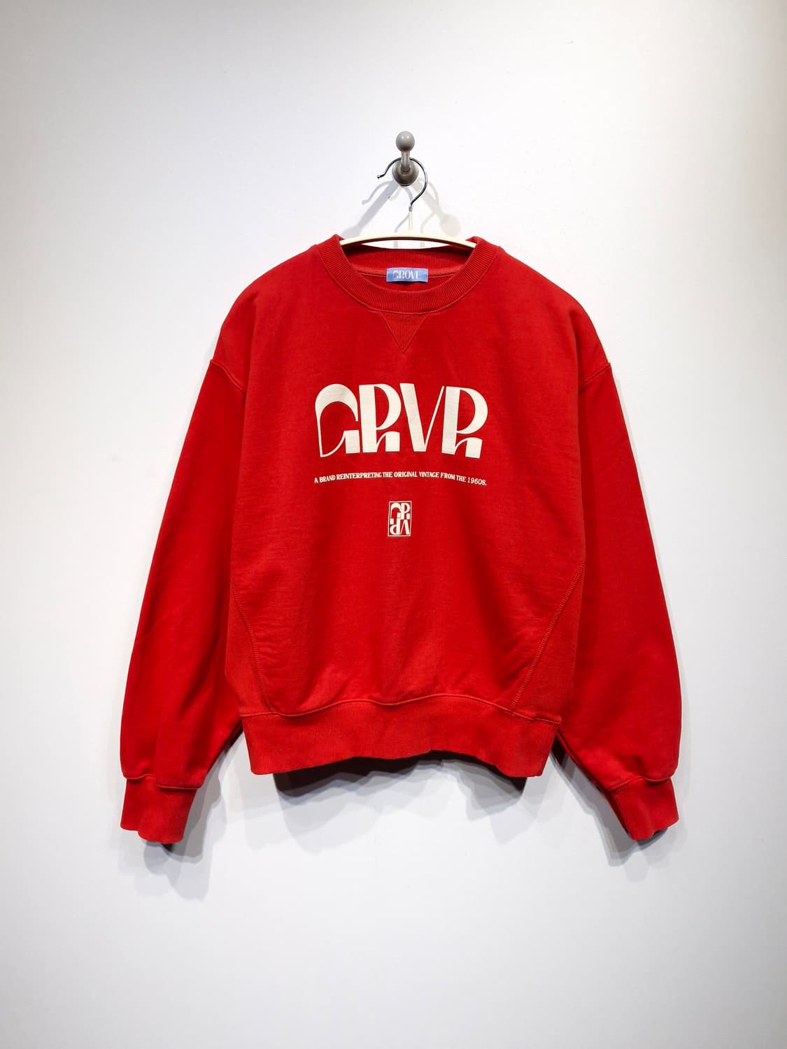 GROVE 그로브 GRVR 로고 스웻 셔츠 상품이미지3