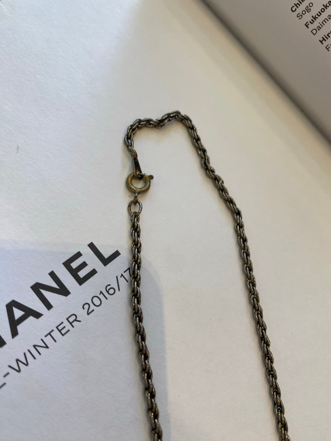 플라워패턴 앤틱 드롭 목걸이 상품이미지6