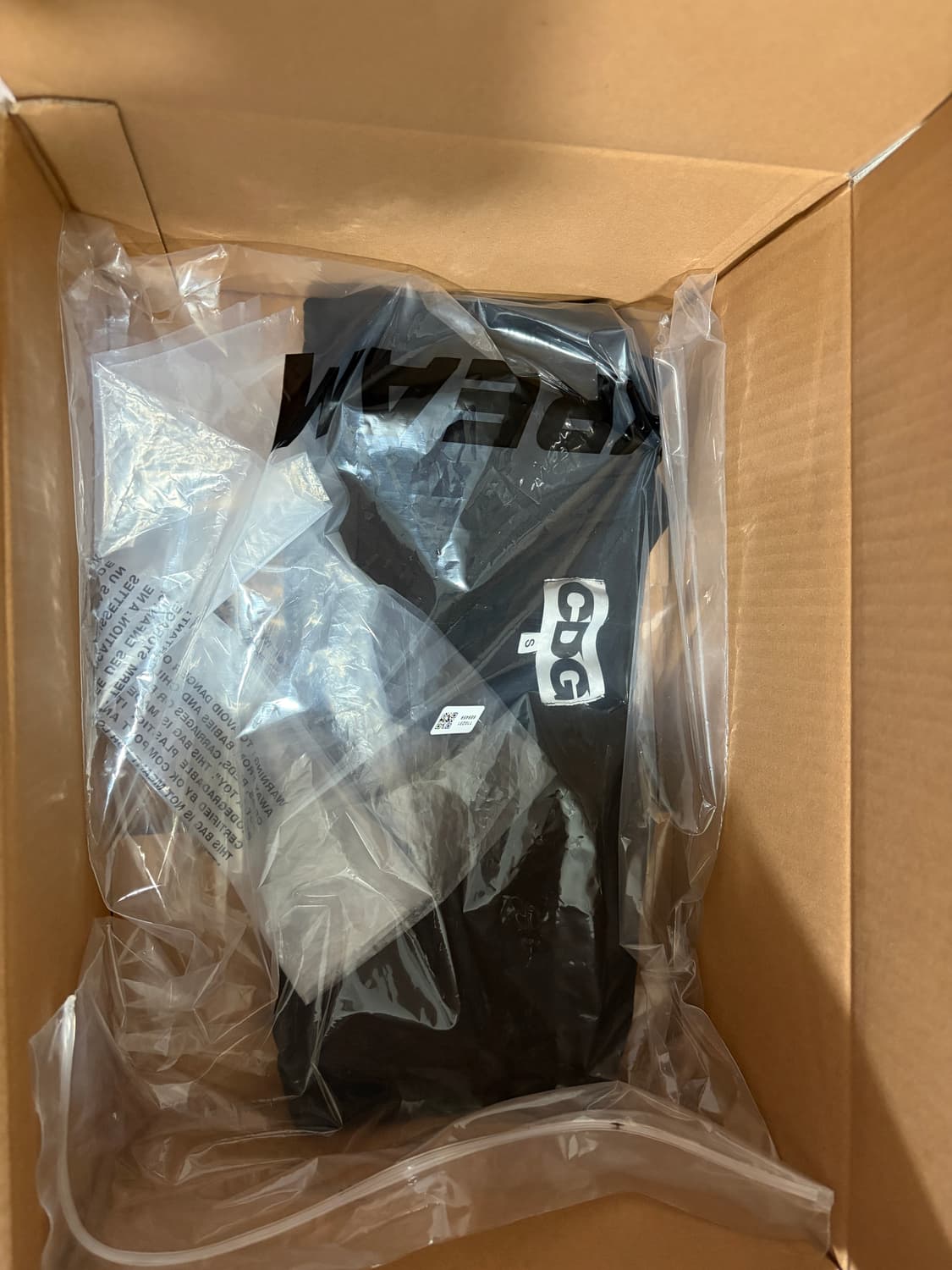 CDG 1986 꼼데가르송 티셔츠 블랙 S 상품이미지3