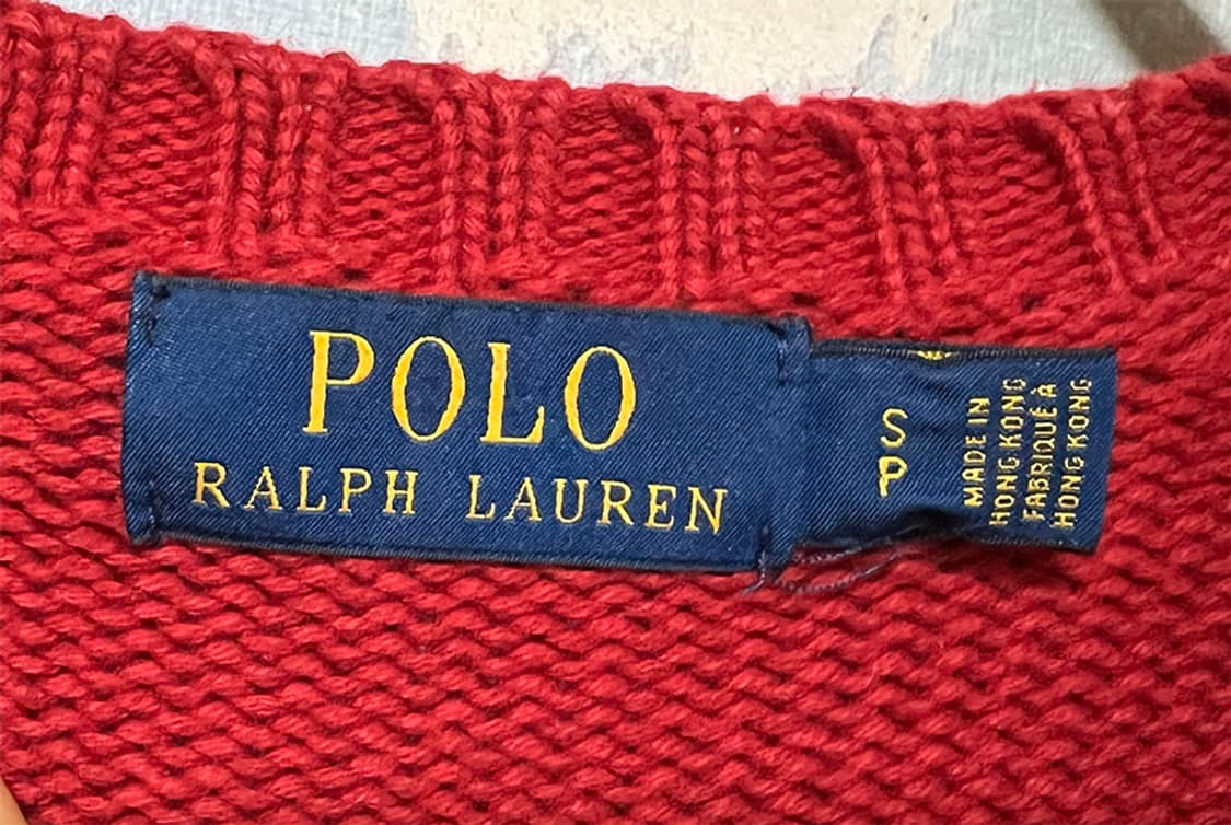 POLO 폴로 남자 코튼니트 캐주얼 기본 M 95 상품이미지3