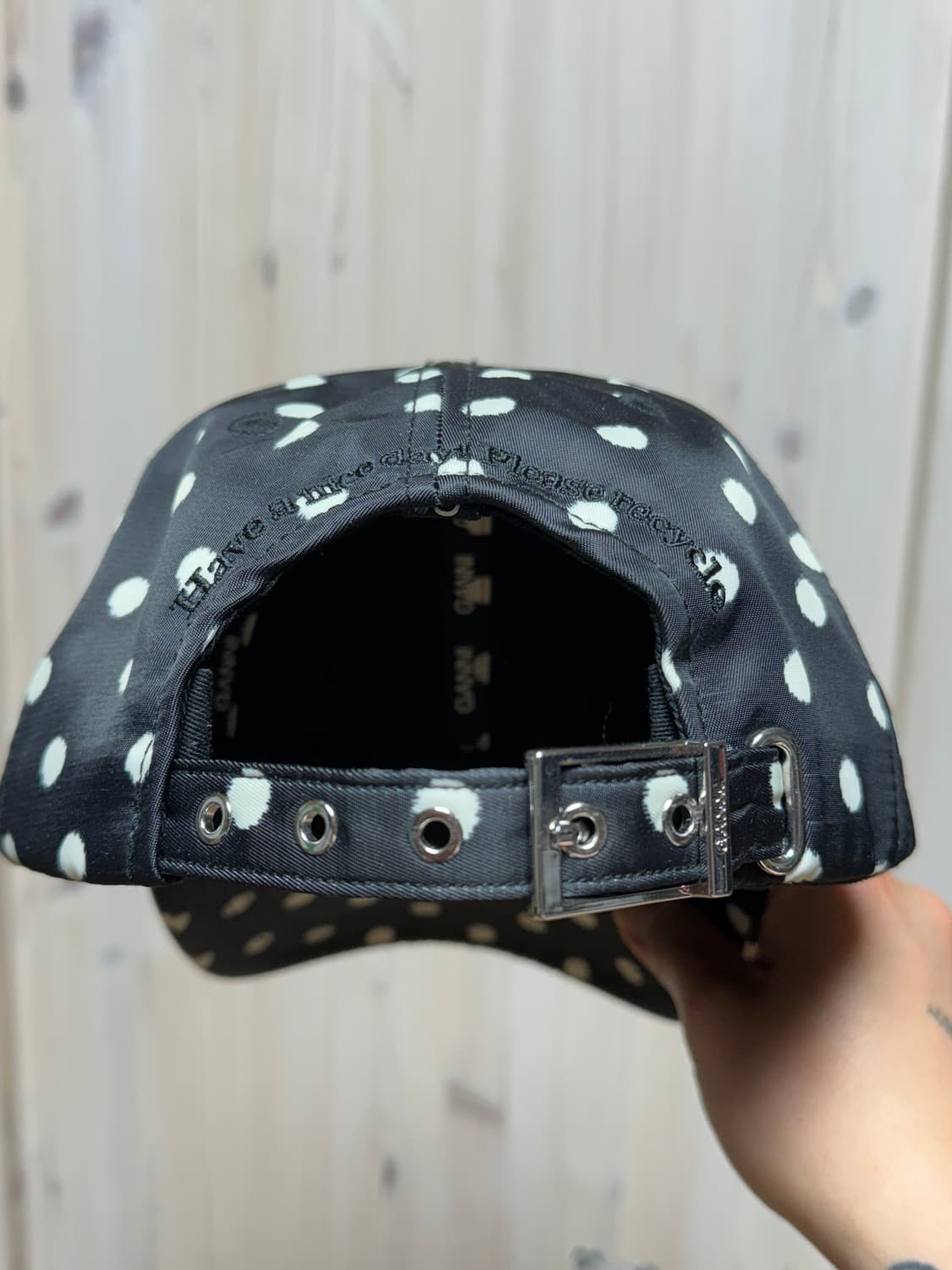 GANNI 도트 볼캡 상품이미지2