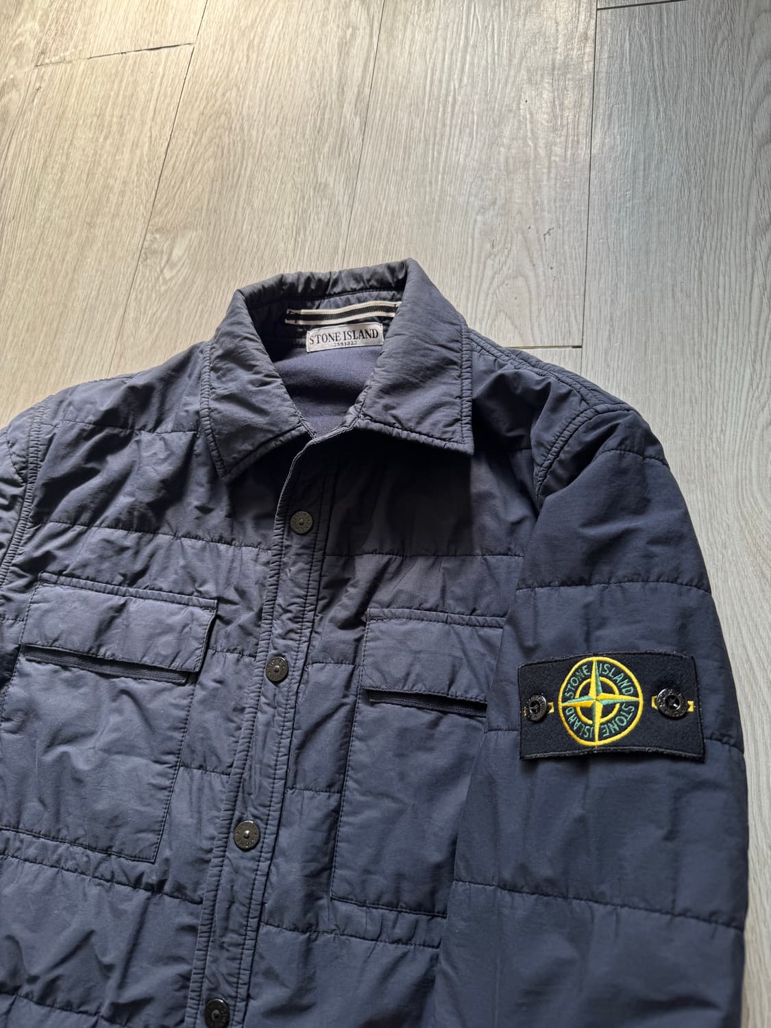 스톤아일랜드 투포켓 패딩 셔츠 상품이미지6
