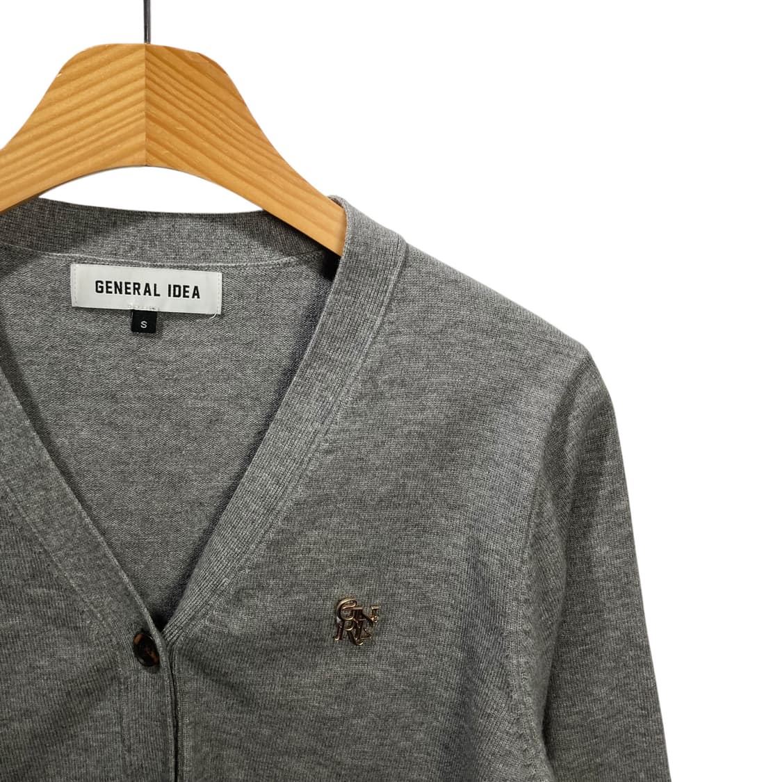 제너럴아이디어 그레이 가디건 상품이미지3