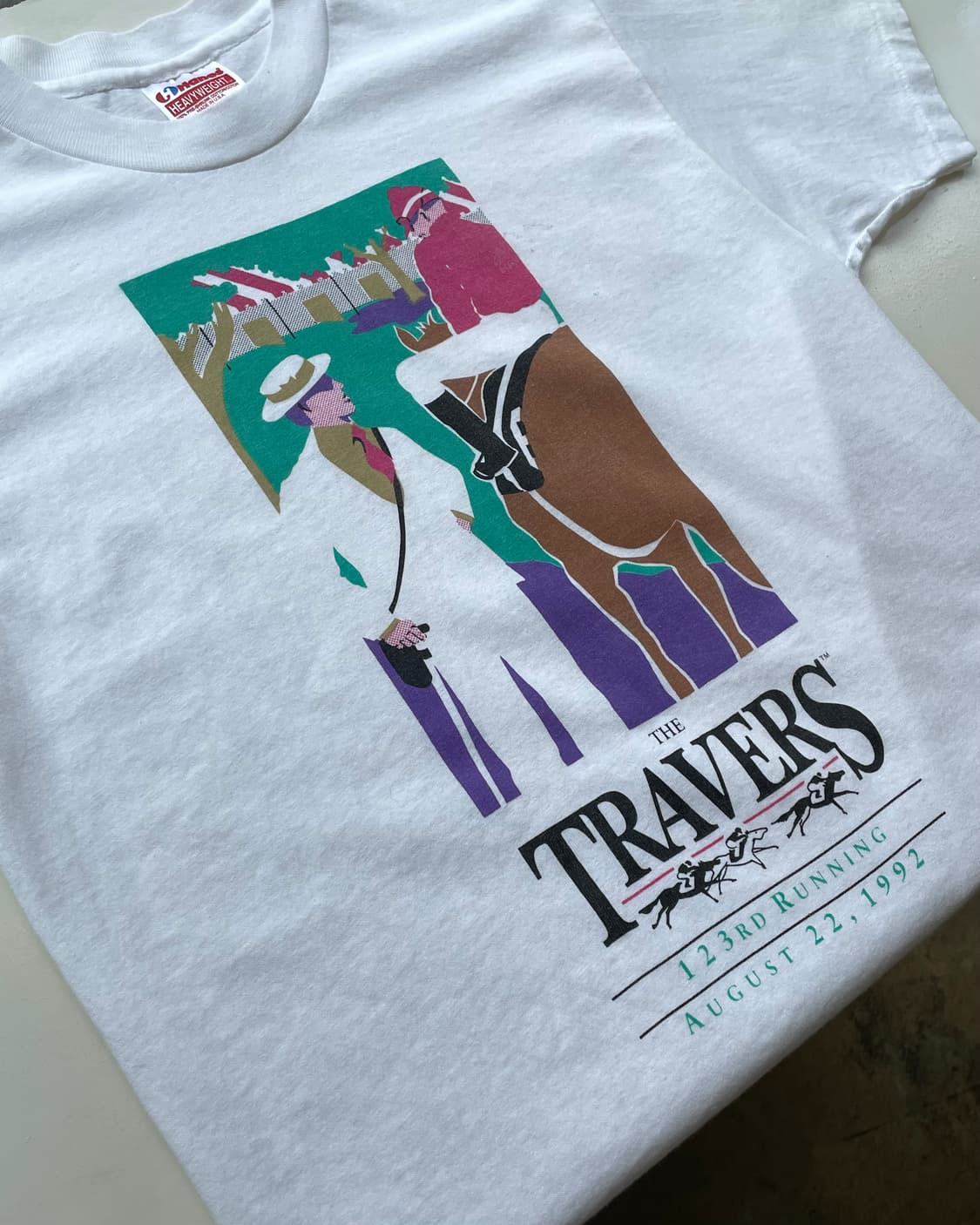 90‘s USA “The Travers” T-shirt M 상품이미지1