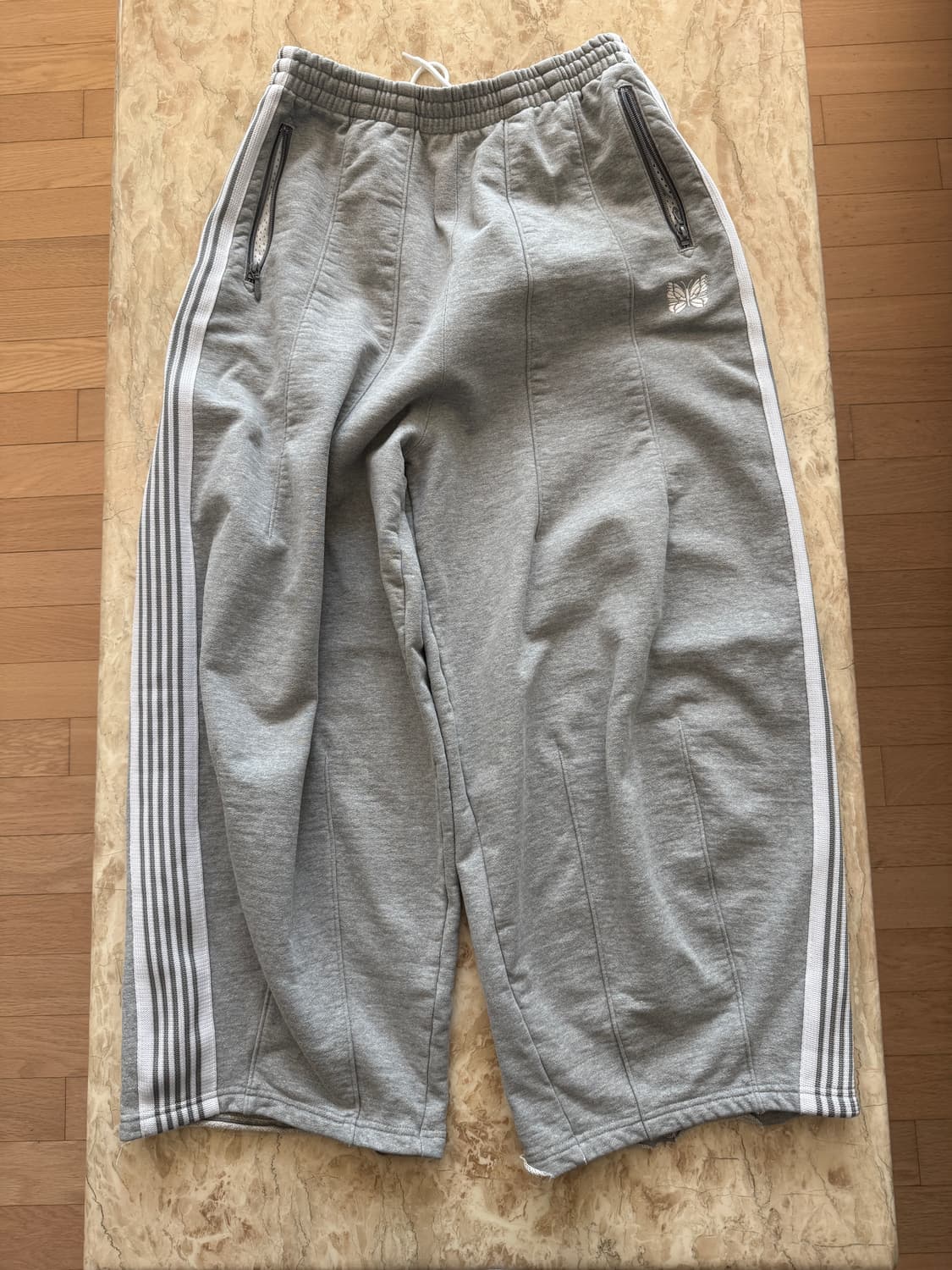 니들스 LHP HD 트랙팬츠 코튼 그레이 xs 상품이미지4