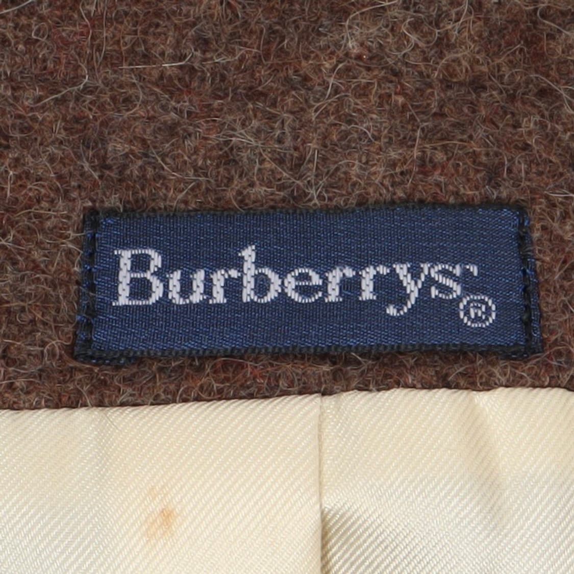 버버리 브라운 엘방 알파카 울 4B 자켓 상품이미지8