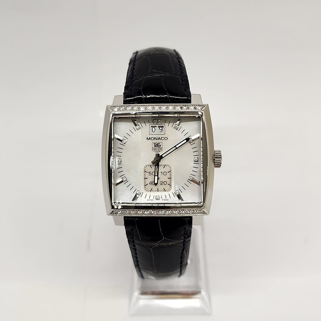 태그호이어 WAW1313 모나코 쿼츠 다이아 37mm 상품이미지1