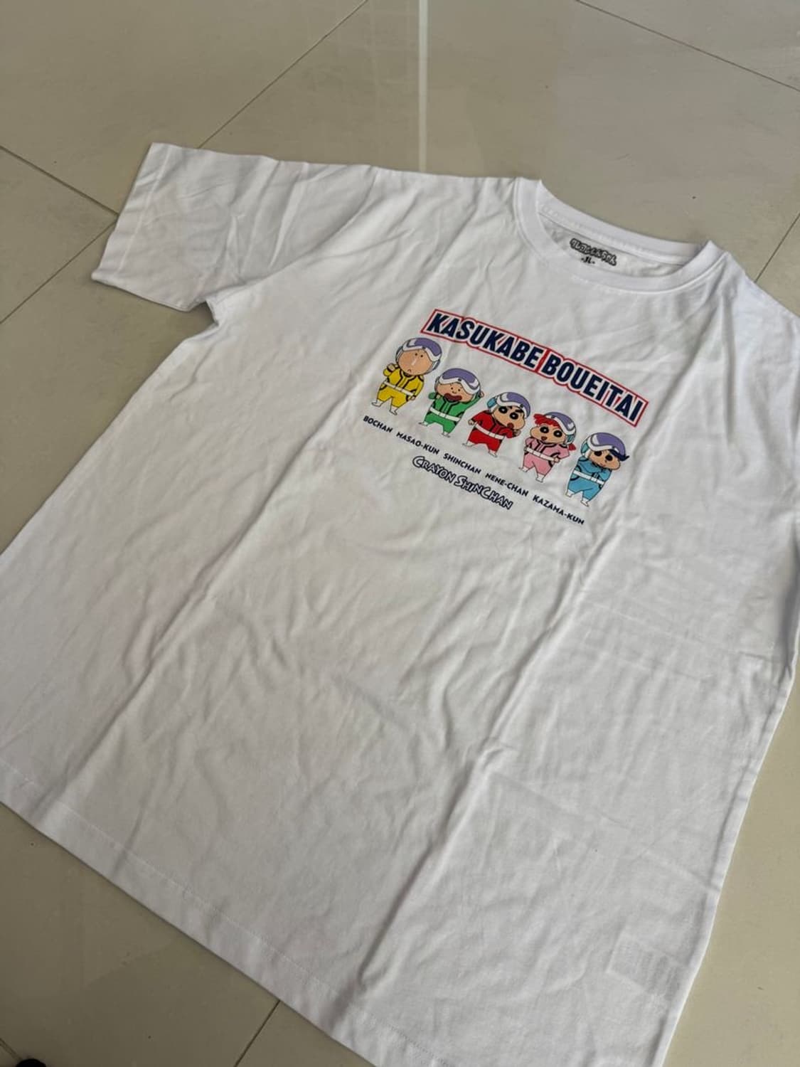 마지막재고💙💙 CRAYON SHIN-SHAN DIAGRAM TEE 상품이미지3