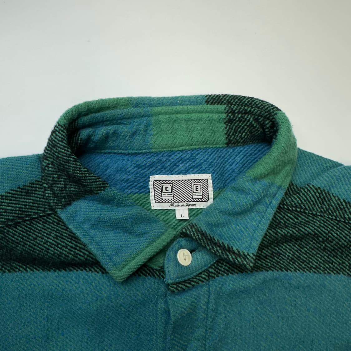 CAVEMPT Stripe Flannel Big Shirt 카브엠트 셔츠 상품이미지3