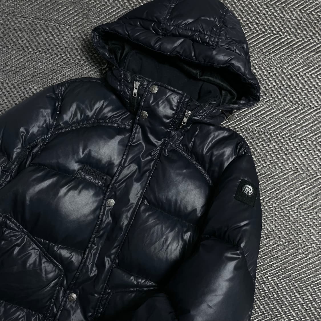 DIESEL 디젤 아카이브 덕다운 글로시 패딩 점퍼o 5914 상품이미지3
