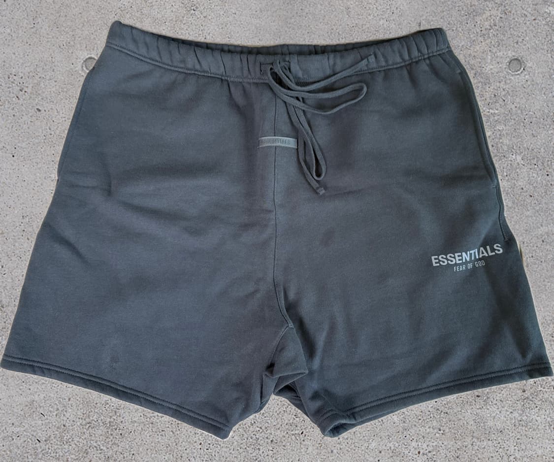 [XXL] 피어오브갓 피오갓 에센셜 코어 컬렉션 쇼츠 반바지 블랙 상품이미지1