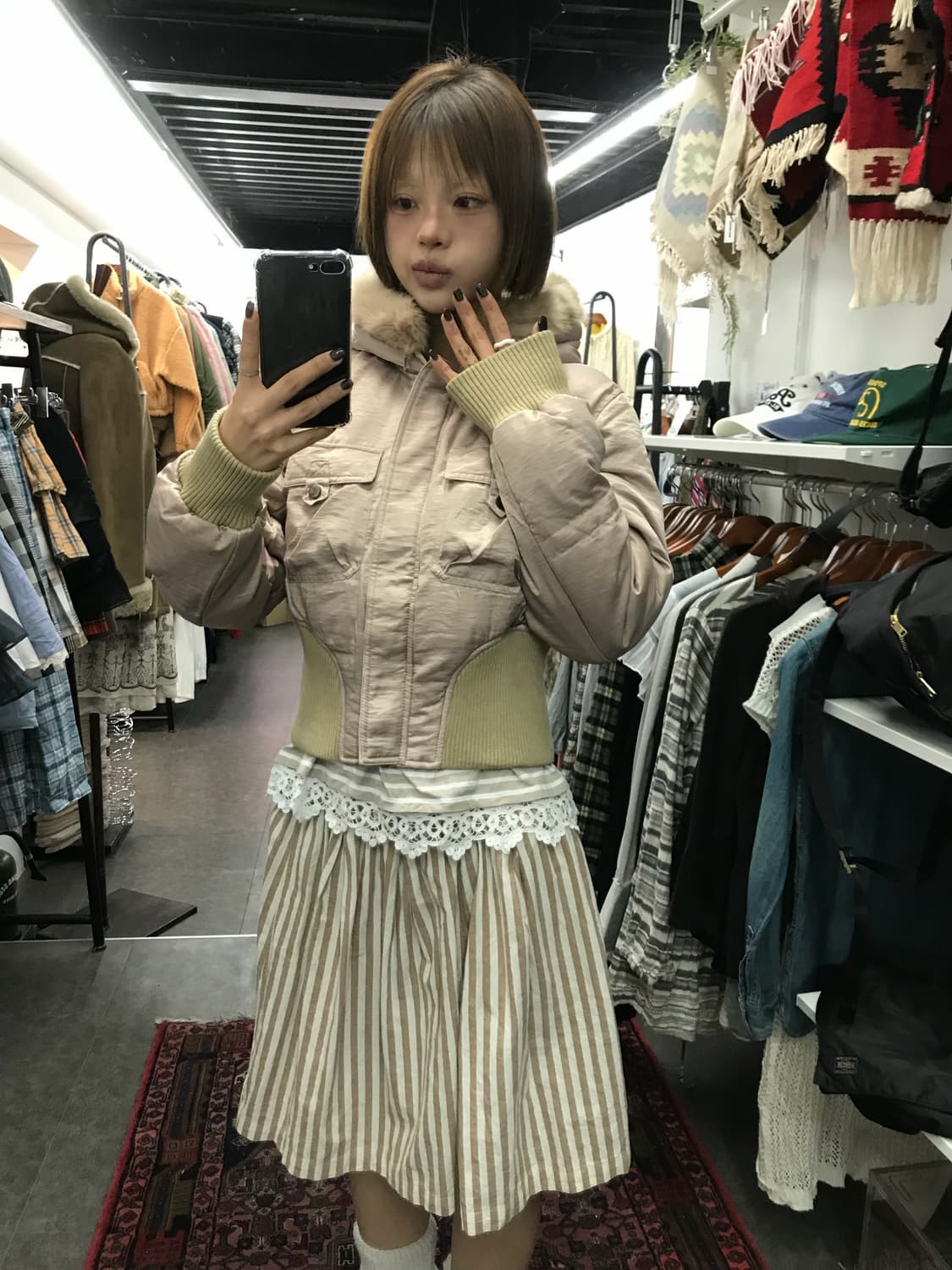 No. 핑크 베이지 코디 Set 상품이미지5