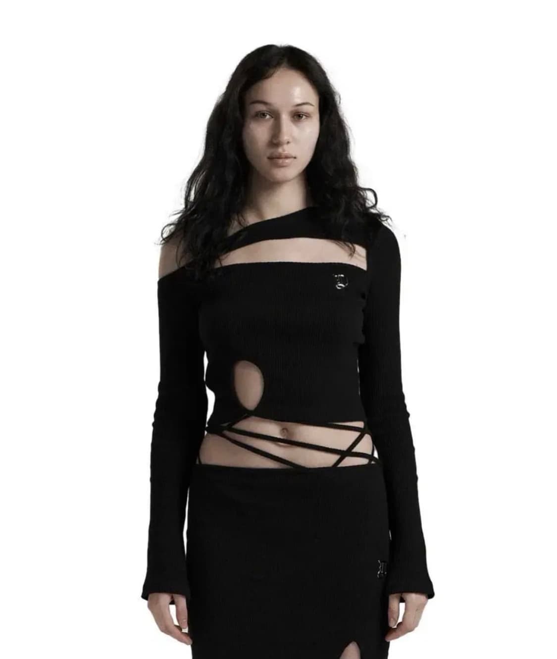 오도어 홀슬릿탑 블랙 상품이미지1