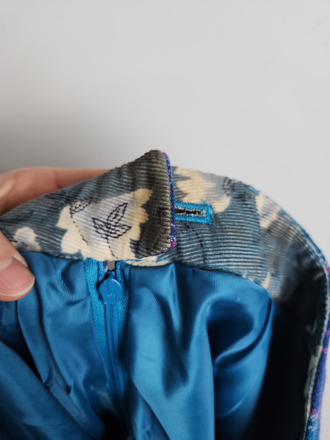 체크 롱 스커트 상품이미지8