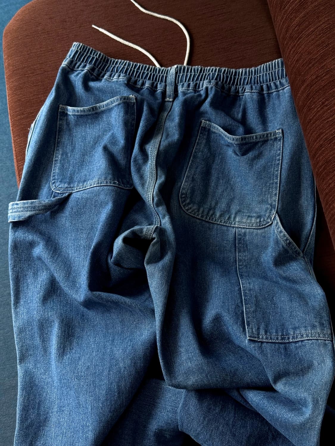 Utility design denim easy painter pants 상품이미지10