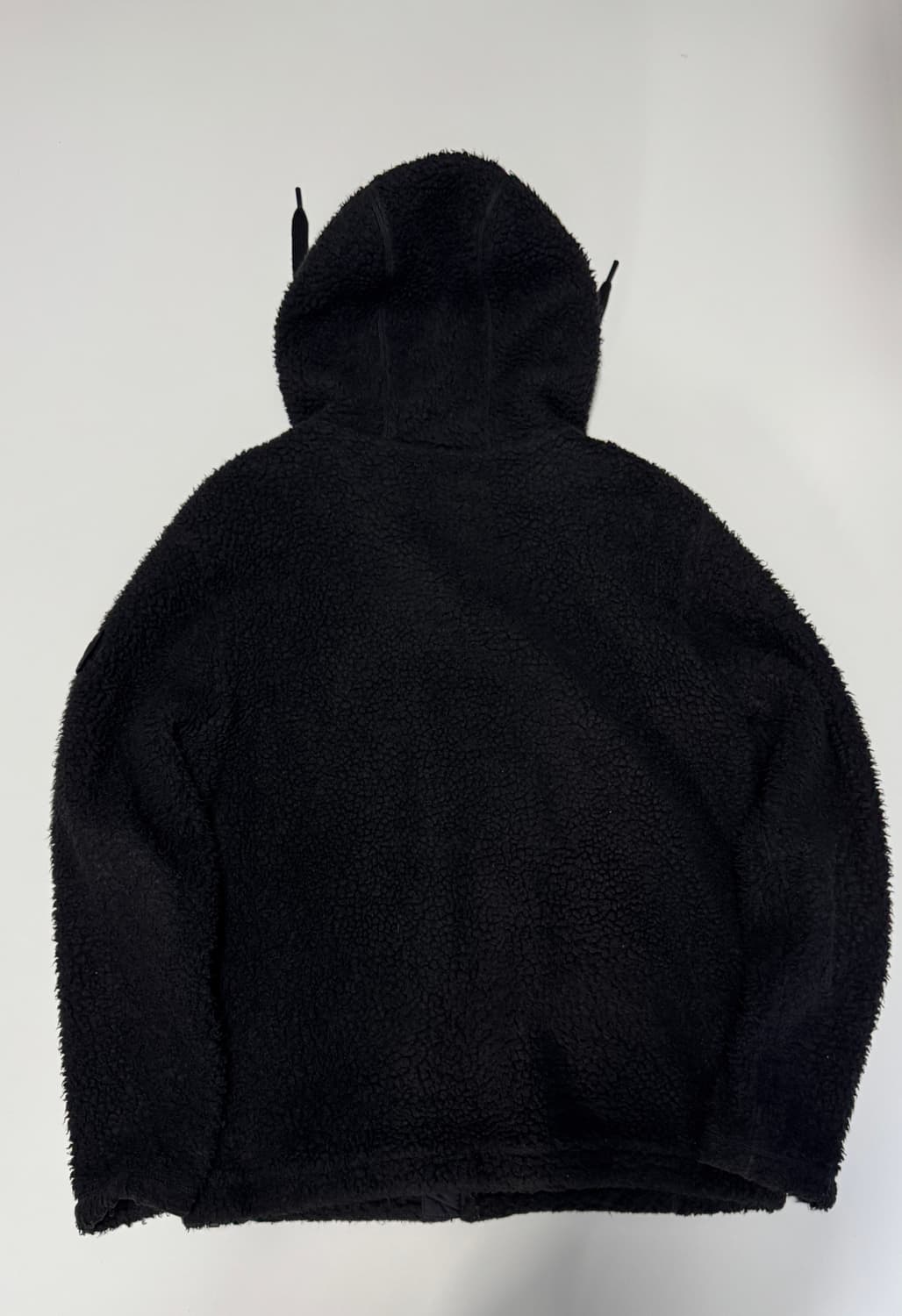 내셔널지오그래픽 와팬 플리스 후드 자켓 M 블랙 상품이미지2