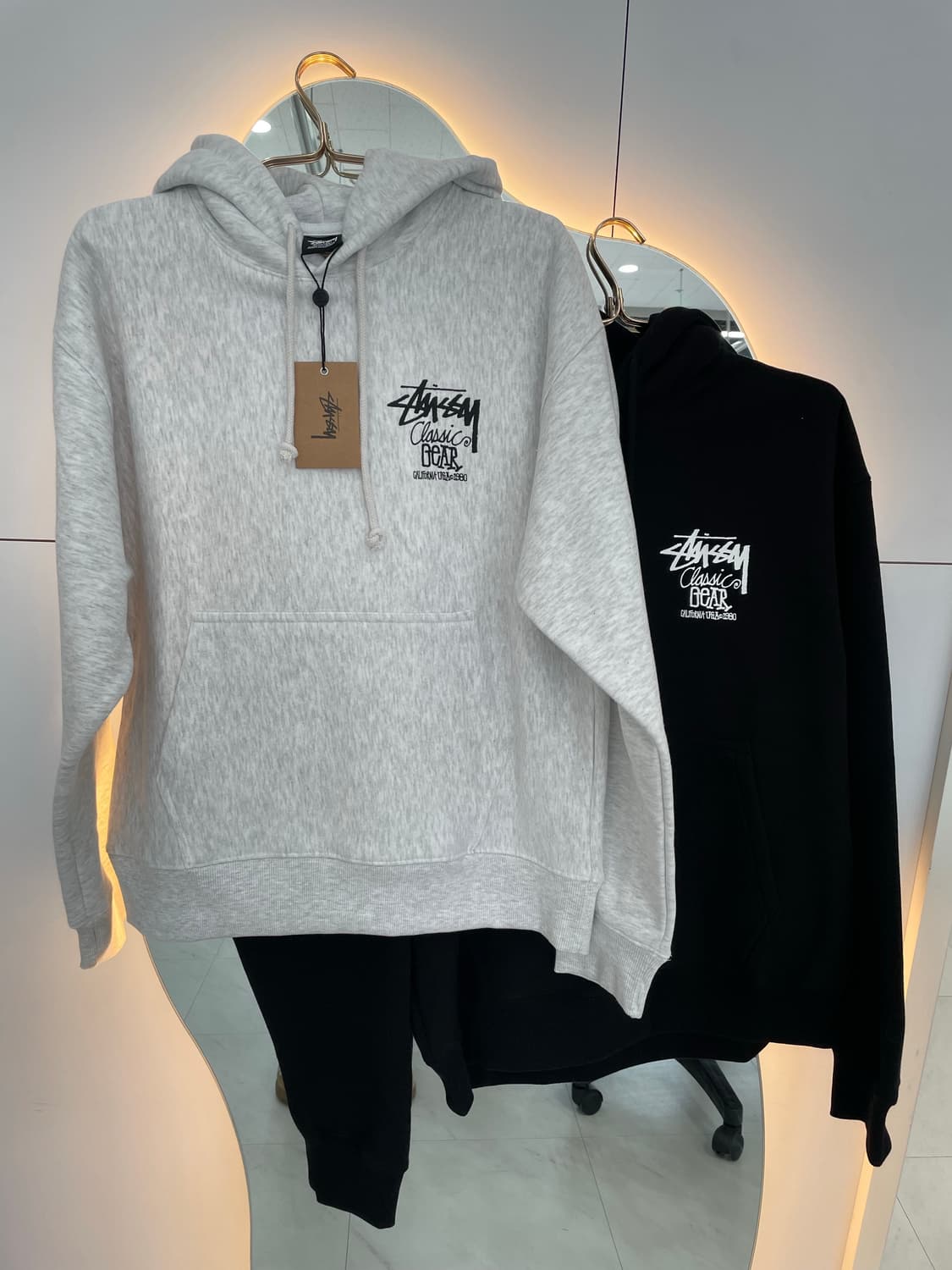 [새상품] [신상] 스투시 클래식기어 남여공용 후드티 상품이미지1