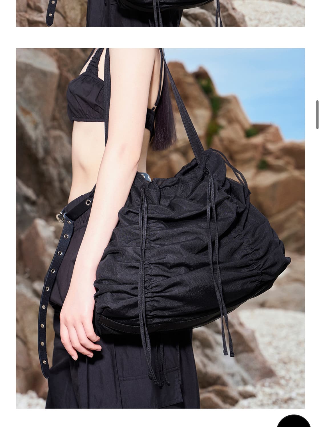 lcdc tm mesh frill shoulder bag 상품이미지1