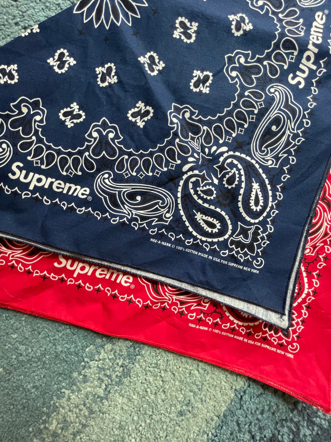 슈프림 반다나 두건 상품이미지2