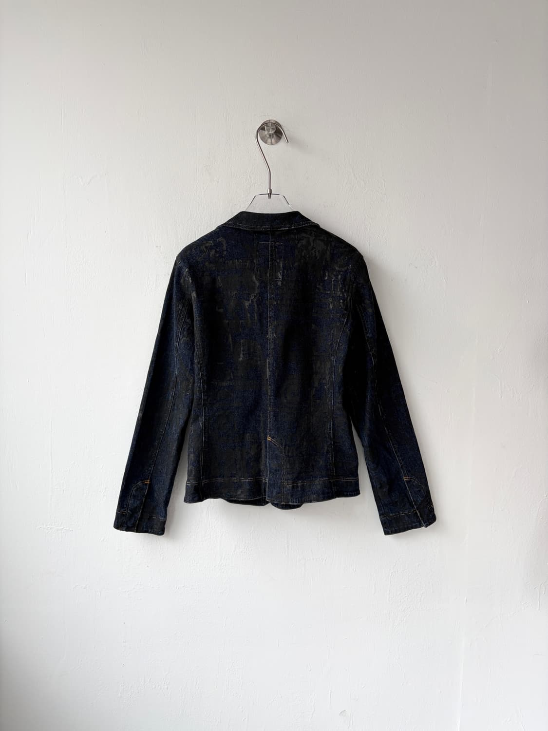 알곤 퀸즈 왁스 코팅 데님 자켓 상품이미지5