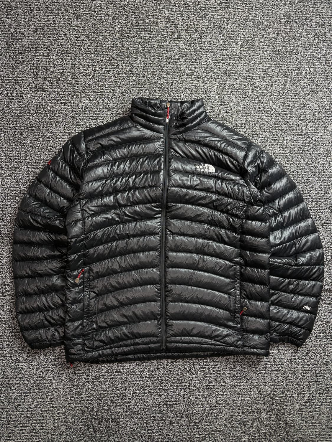 노스페이스 써밋시리즈 블랙 글로시 구스 다운 경량 패딩 2260 상품이미지2