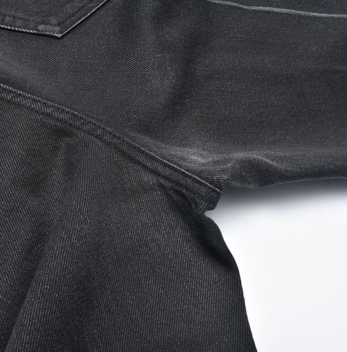 준지 스트레이트핏 흑청 데님팬츠 청바지 상품이미지10