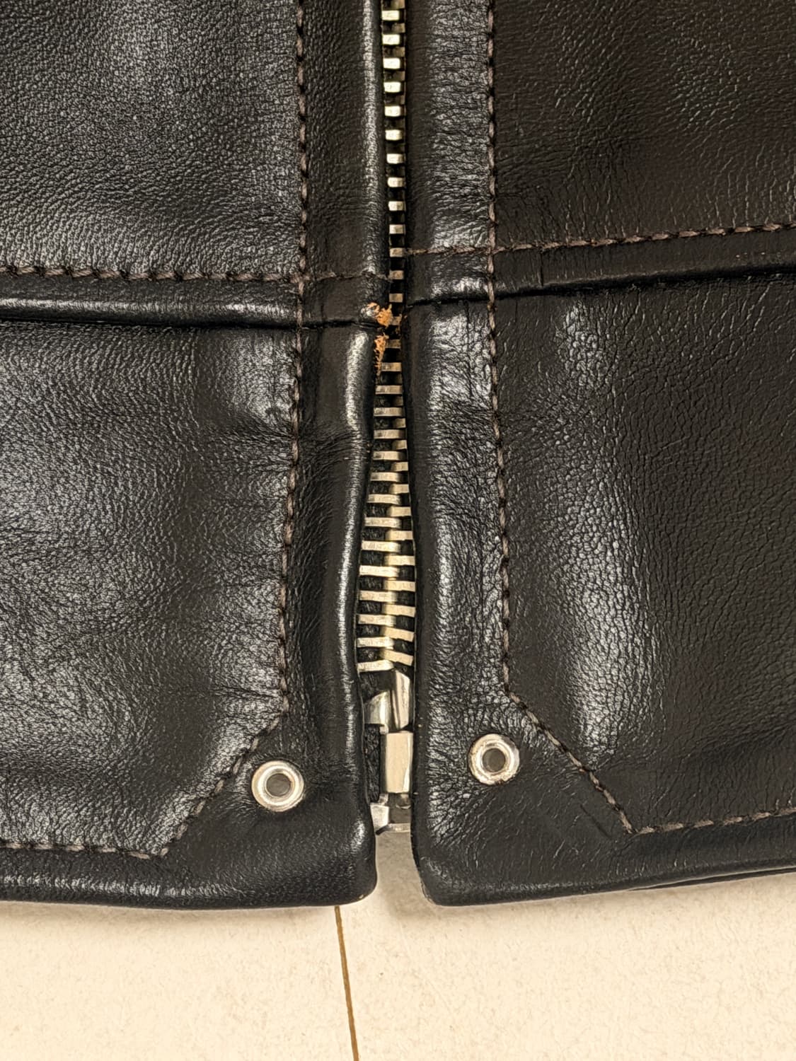 더 리얼 맥코이 조 맥코이 호스하이드 스포츠 자켓 (넬슨) 44사이즈 상품이미지5