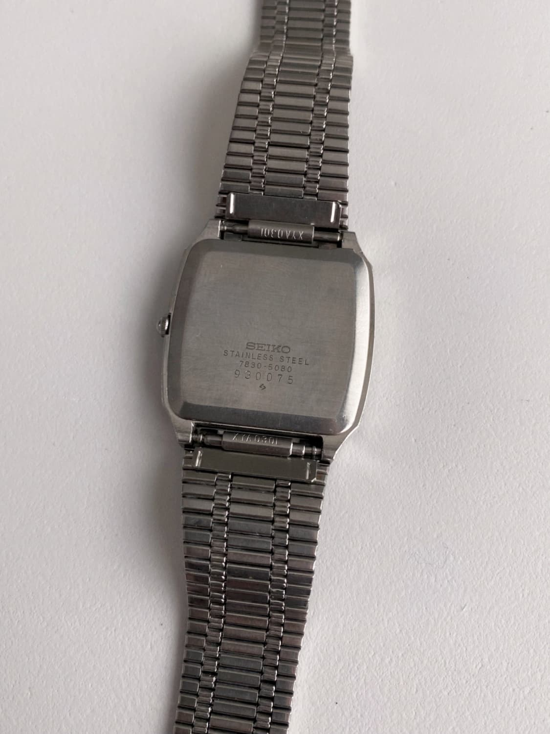 Seiko 세이코 쿼츠 스퀘어 상품이미지3