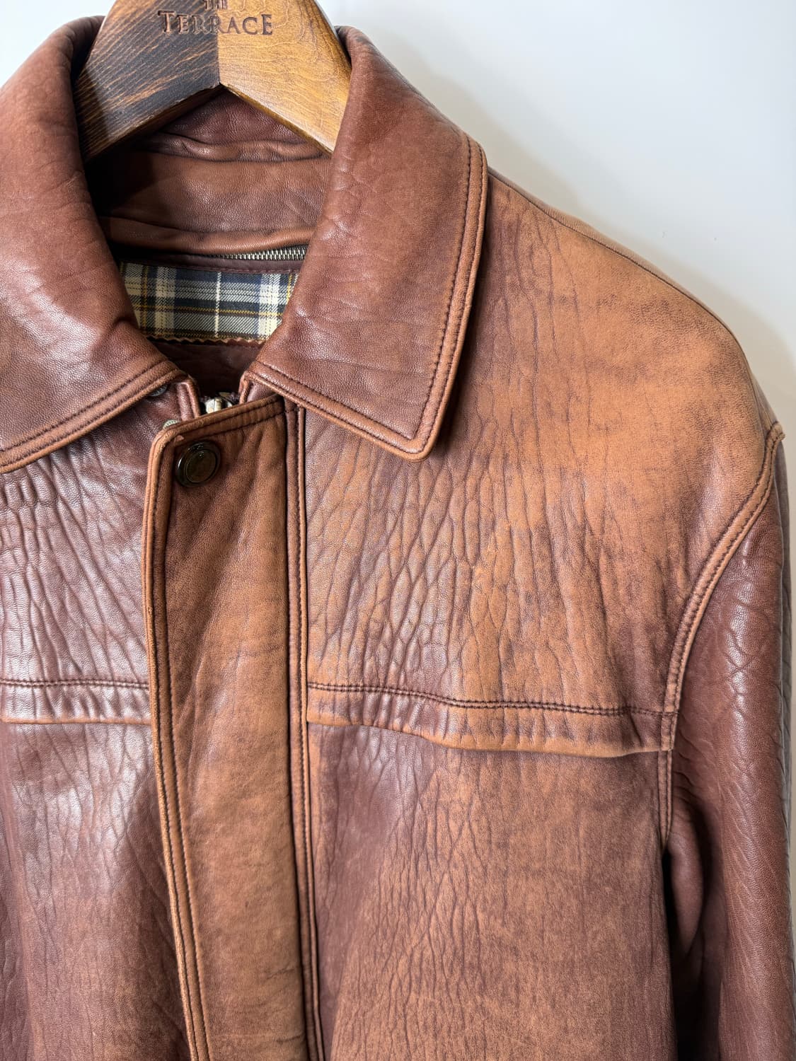 빈티지 오버핏 양가죽 자켓  상품이미지4