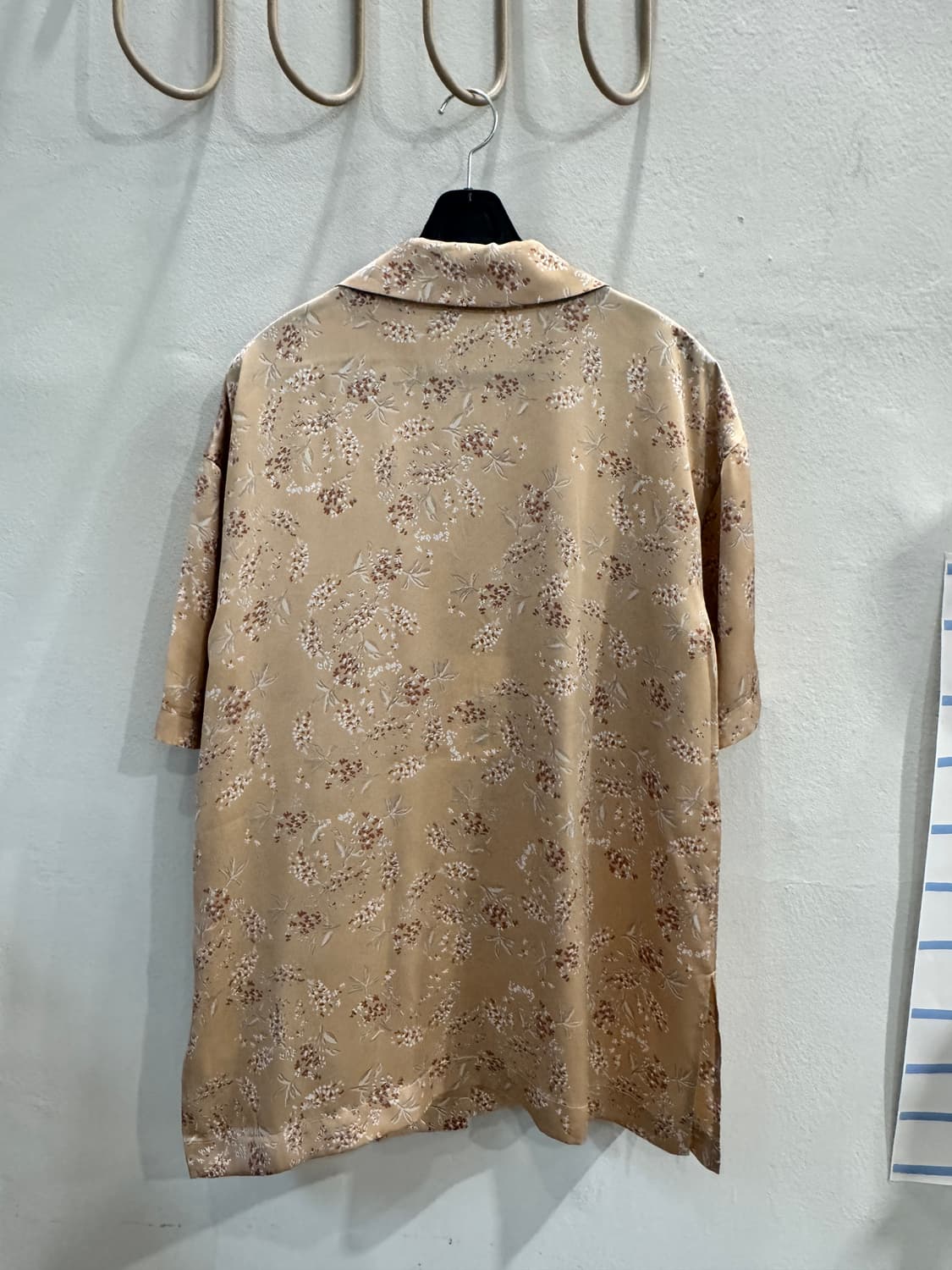 japan vintage 실키 잔꽃 BL 상품이미지7