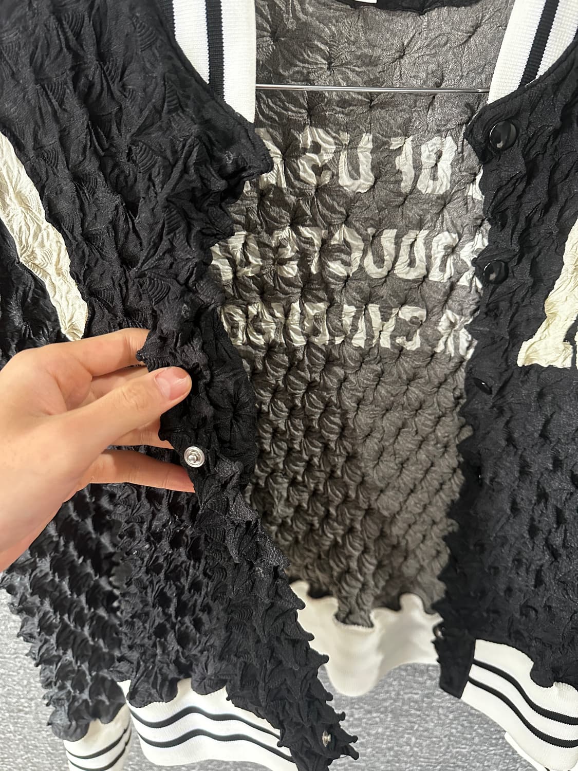 masu 팝콘 바시티 자켓 48 상품이미지4