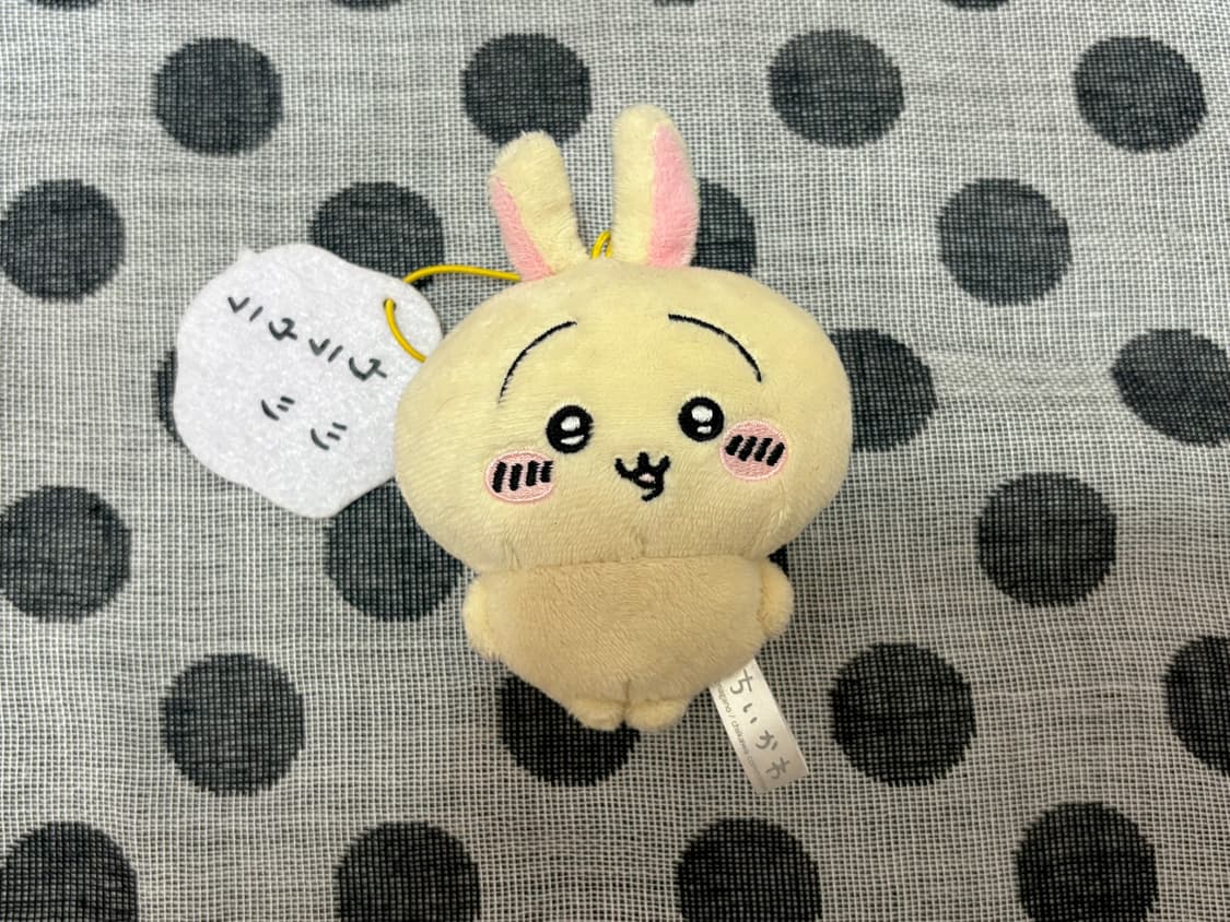 일본정품 치이카와 우사기 후류 말풍선 인형 키링 누이 상품이미지1