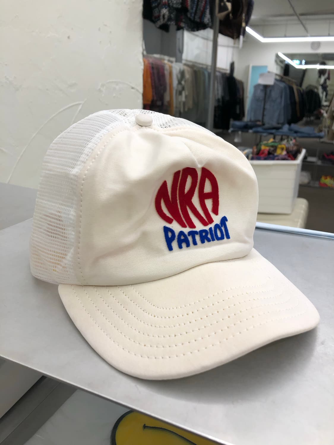 80s NRA 미국 총기협회 트러커캡 상품이미지1