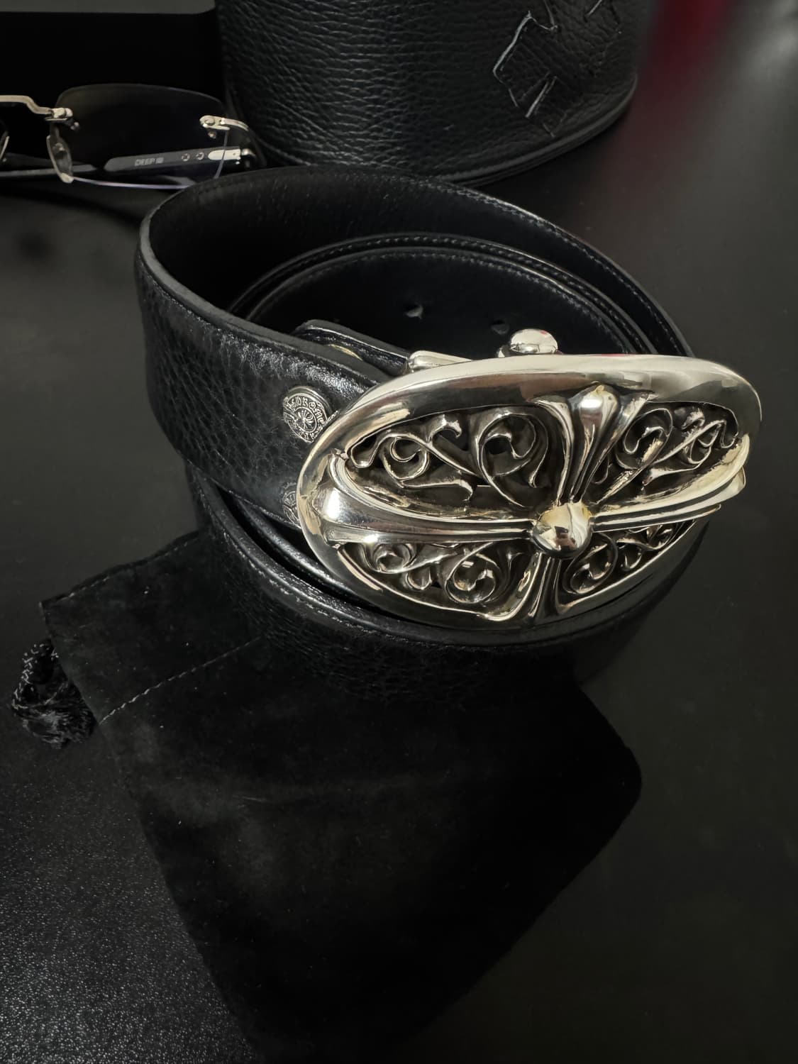 크롬하츠 오발 벨트 1.5인치 34 상품이미지1